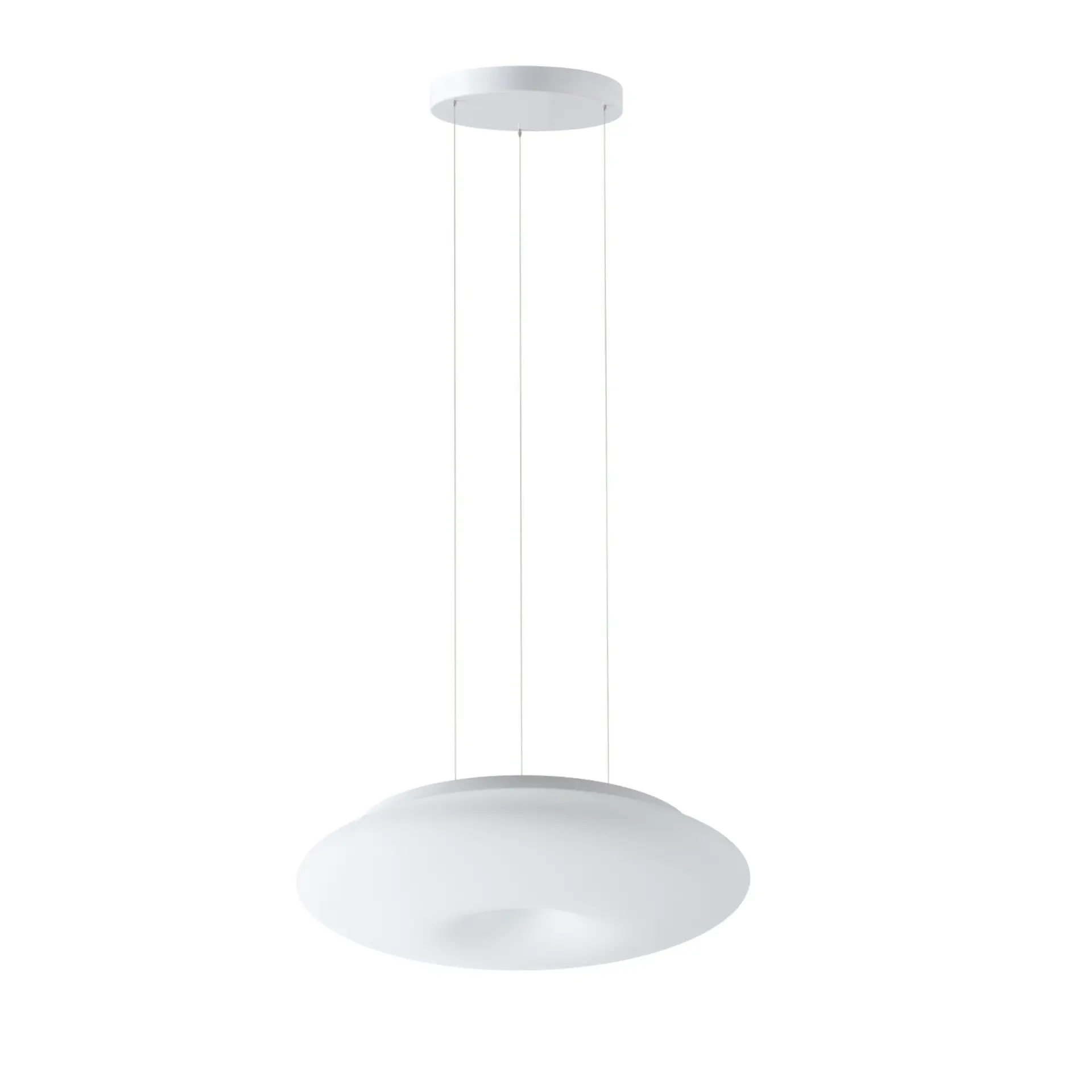 OSMONT SAT73555 SATURN LE2 závěsné skleněné svítidlo bílá IP20 4000 K 31W LED