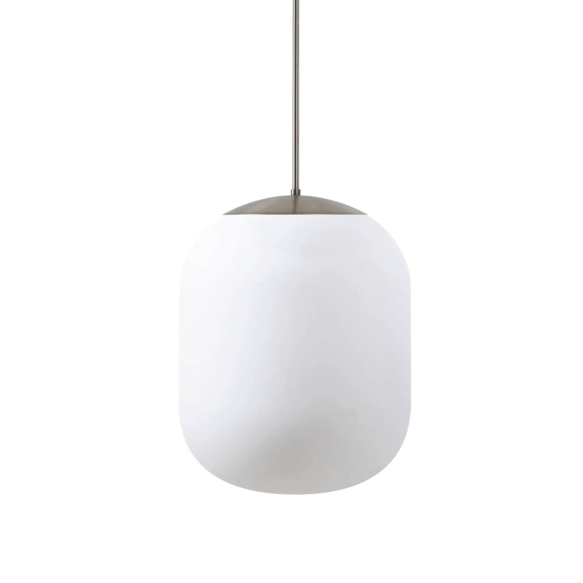 OSMONT TAN62834 TANIA P2 HP závěsné skleněné svítidlo nerez broušená / bílá IP40 4000 K 59W LED