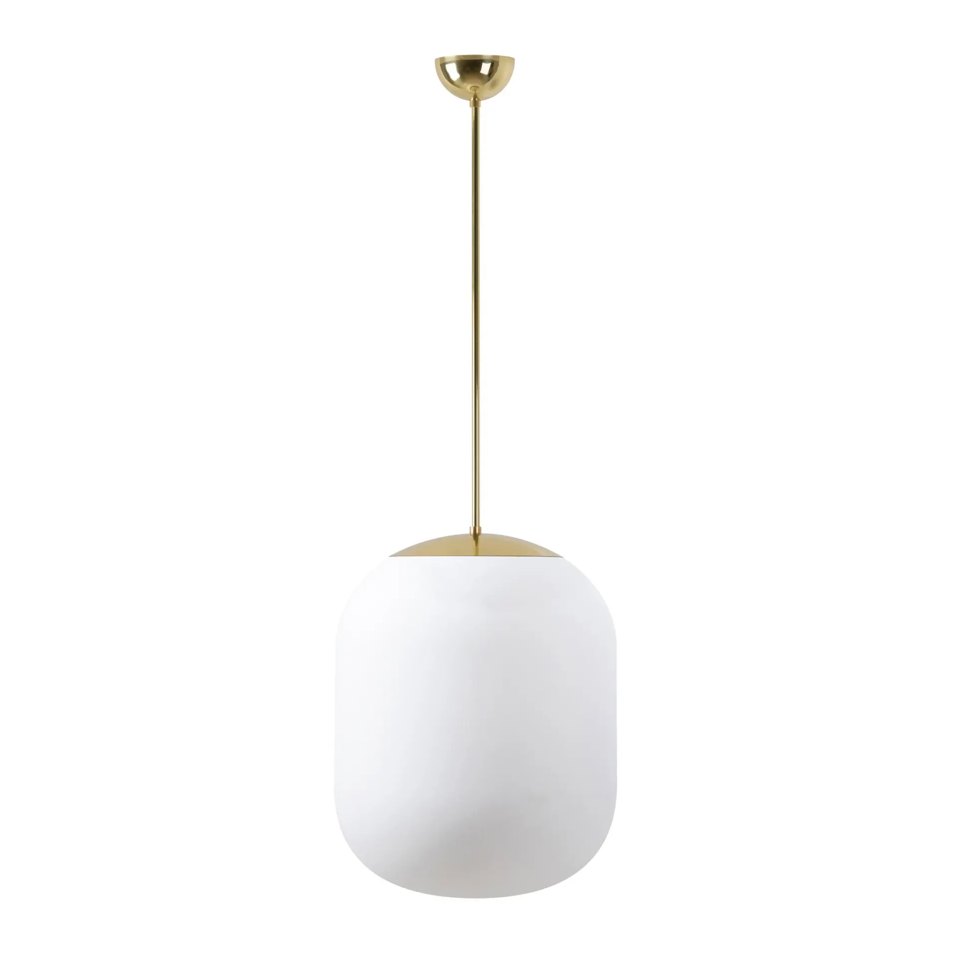 OSMONT TAN66978 TANIA P2 závěsné skleněné svítidlo mosaz leštěná / bílá IP40 4000 K 41W LED DALI