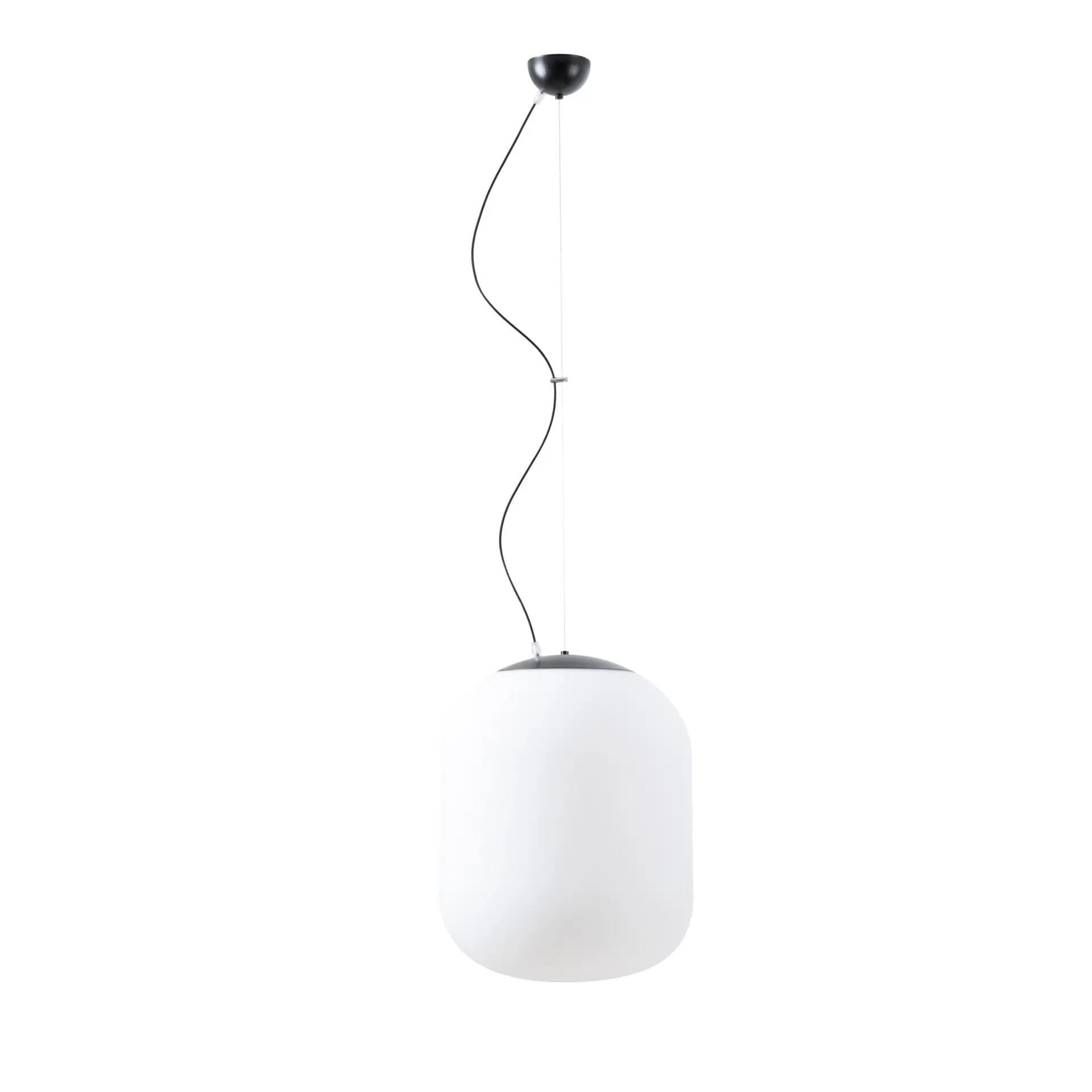 OSMONT TAN67806 TANIA L1 závěsné skleněné svítidlo černá / bílá IP40 4000 K 27W LED DALI