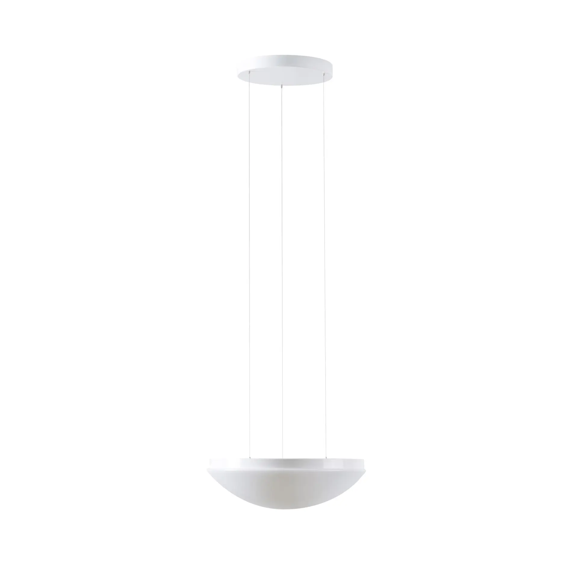 OSMONT TIT68003 TITAN LE2 závěsné plastové svítidlo bílá IP40 3000 K 33W LED DALI