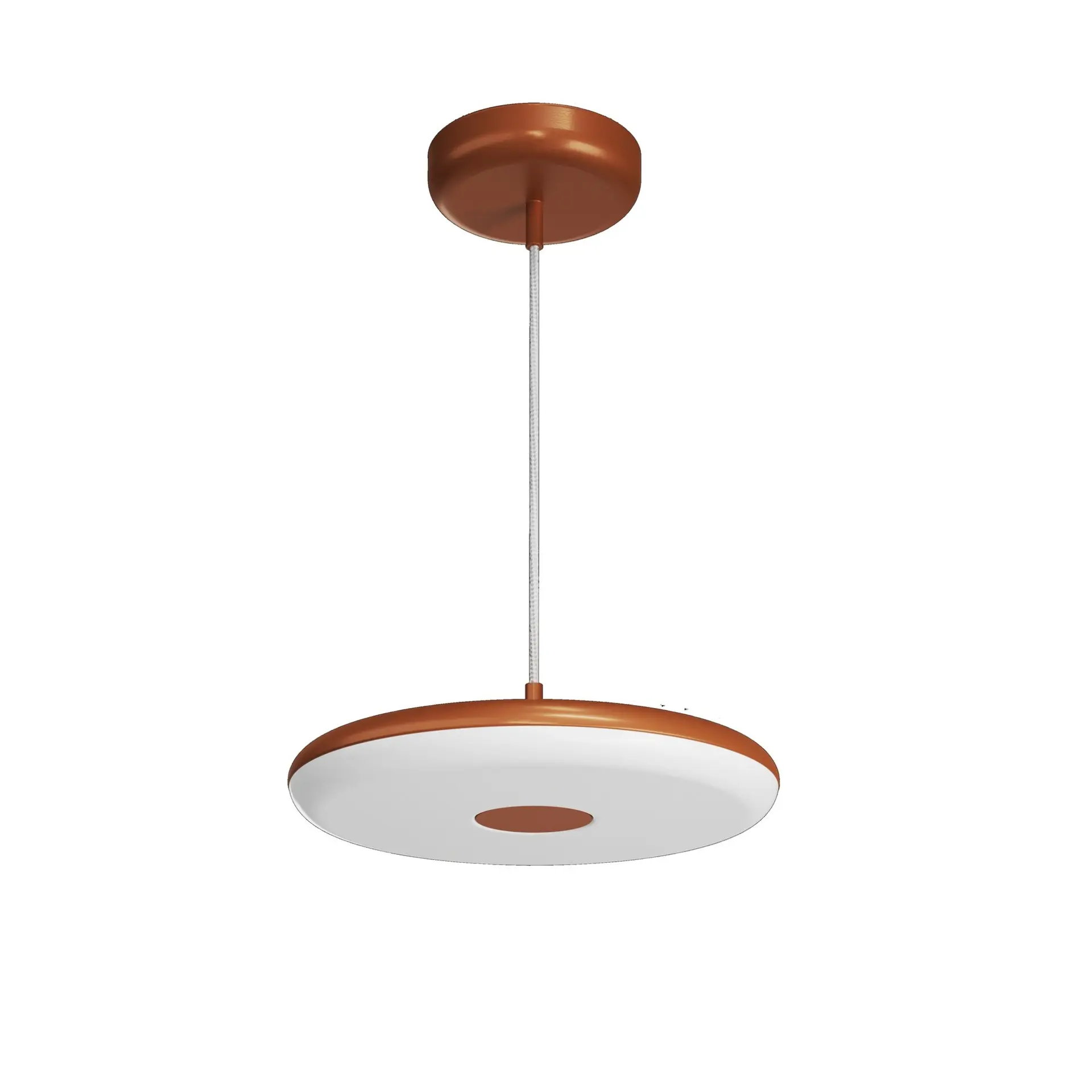 OSMONT ZET60558 ZETA ST1 FP závěsné plastové svítidlo terakota / bílá IP40 4000 K 31W LED