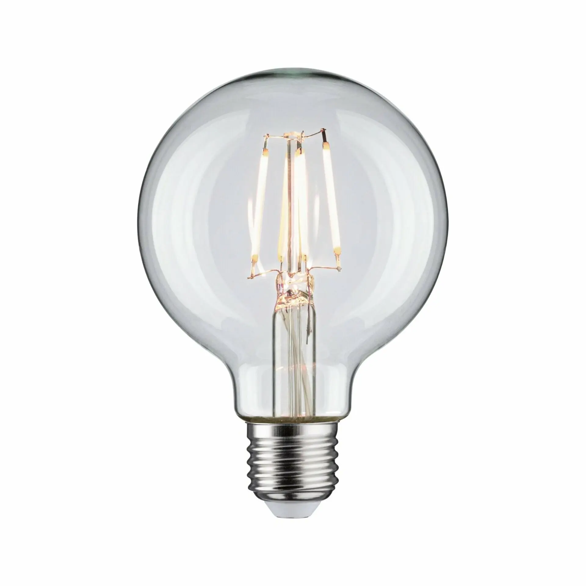 P 28955 Filament 230V LED Globe G80 E27 4,8W 4000K čirá - PAULMANN