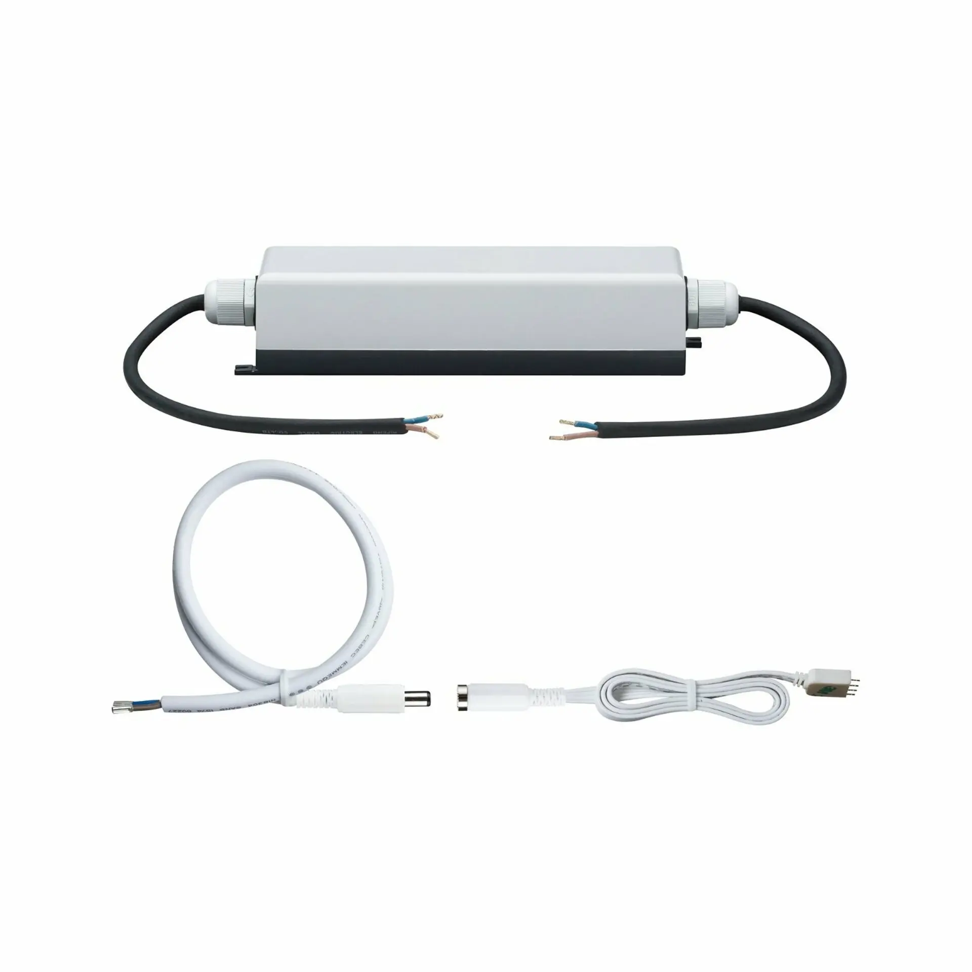 P 70201 Function YourLED Power Supply IP65 60W 230/12V DC šedá hliník - PAULMANN