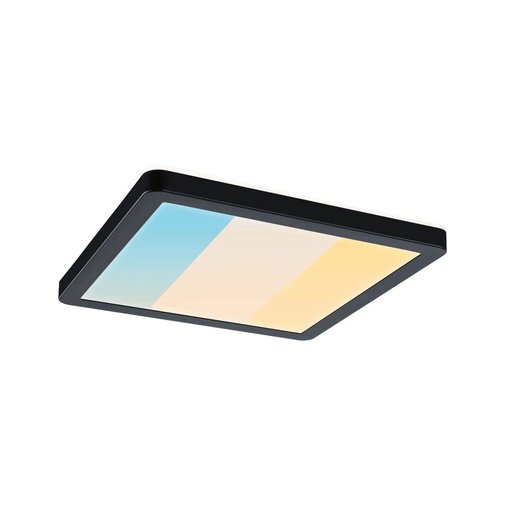 PAULMANN LED Panel Atria Shine IP44 hranaté 190x190mm 8W 3000 - 6500K černá
