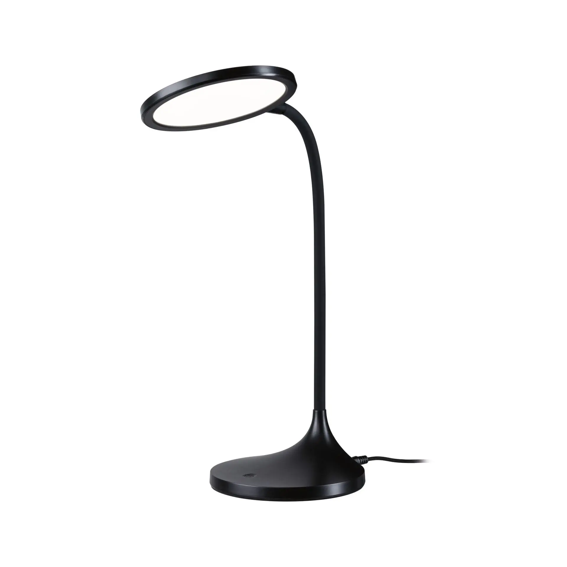 PAULMANN LED stolní lampa na psací stůl Mejan 4000K 15W černá mat