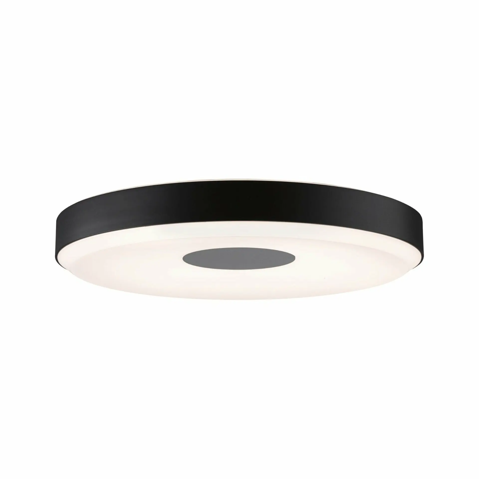 PAULMANN LED stropní svítidlo 3-krokové-stmívatelné Puric Pane 2700K 230V 23W stmívatelné černá/šedá