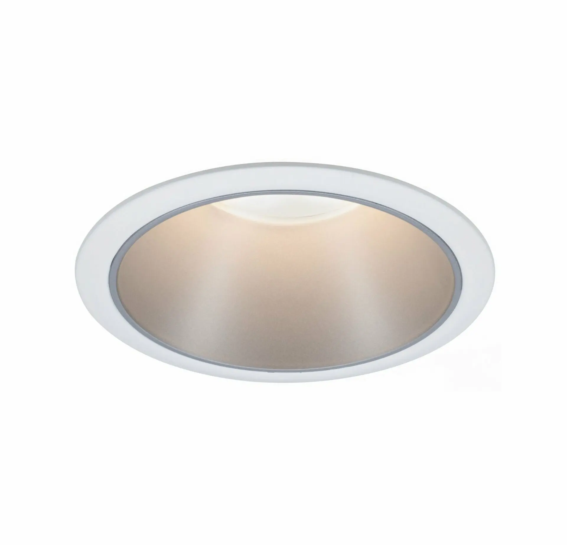 P 93409 Vestavné svítidlo LED Cole 6,5W bílá/stříbrná mat 3-krokové-stmívatelné 2700K teplá bílá - PAULMANN
