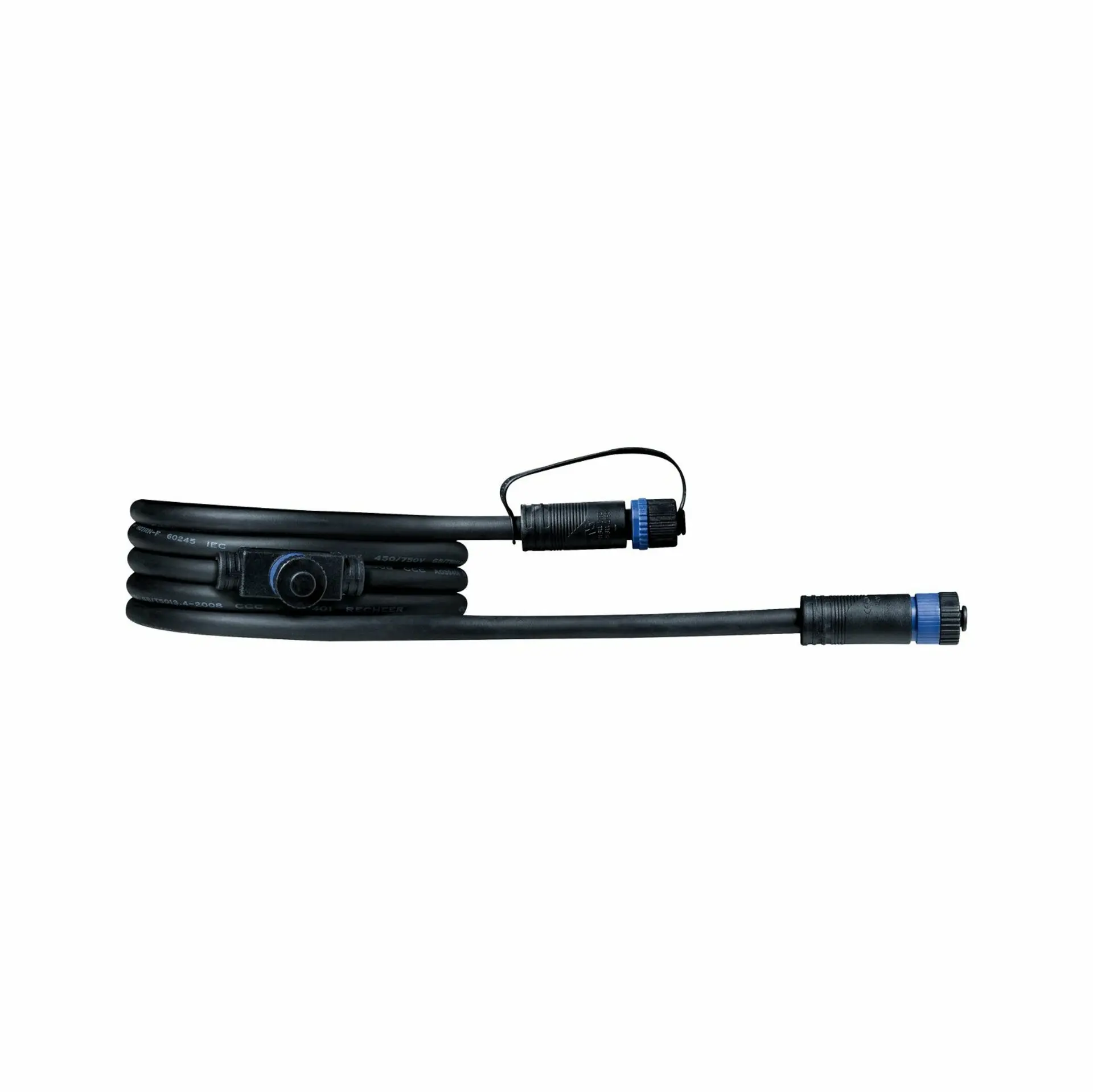 P 93926 Plug&Shine konektor IP68 2m černá - PAULMANN