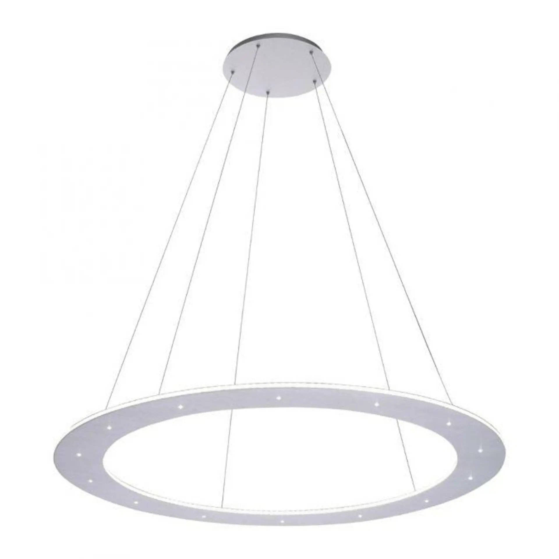 PAUL NEUHAUS PURE-COSMO LED závěsné svítidlo kruhové s nastavitelnou barvou světla, funkcí stmívání a nastavitelnou výškou 2700-5000K