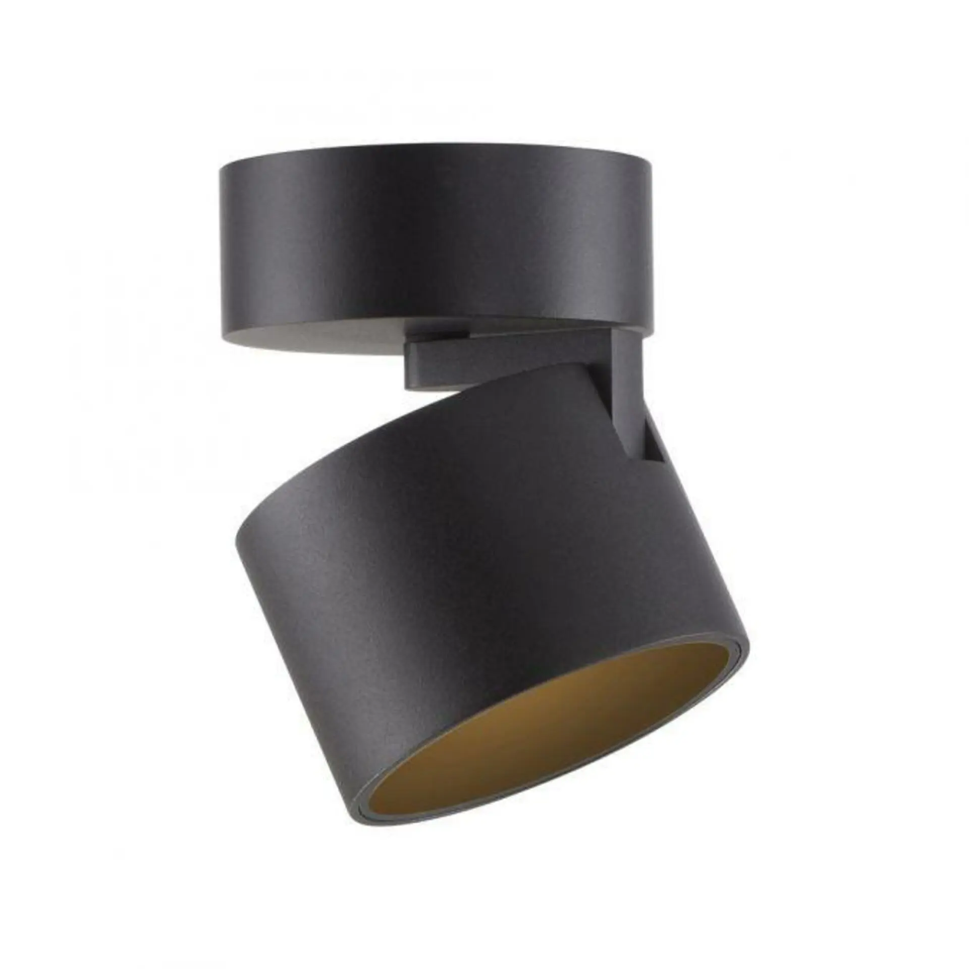 PAUL NEUHAUS LED stropní svítidlo PURE Cup, černá, stmívatelné, nastavitelné a otočné 2700K