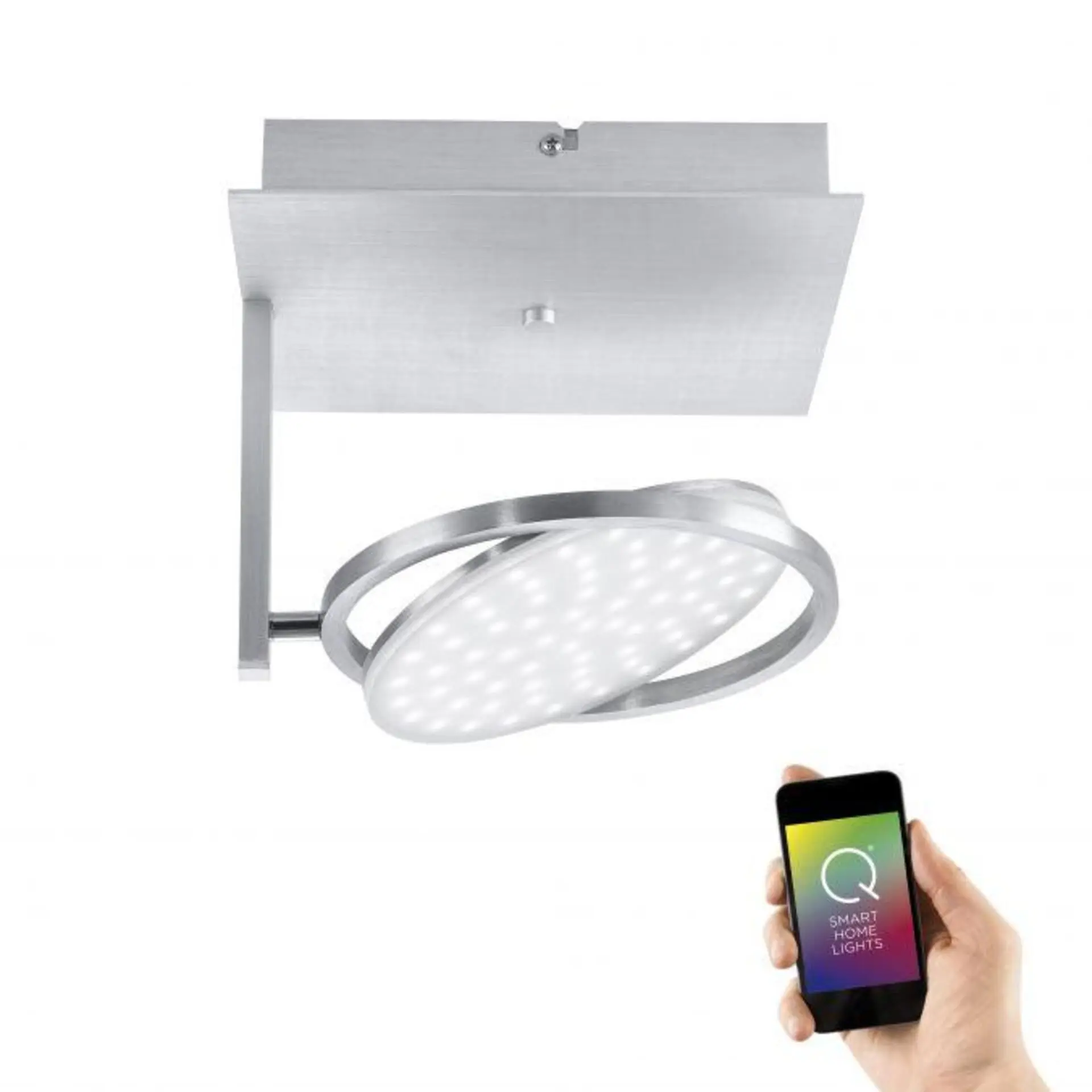 PAUL NEUHAUS Q-ORBIT, LED stropní svítidlo, Smart Home 2700-5000K PN 6801-95