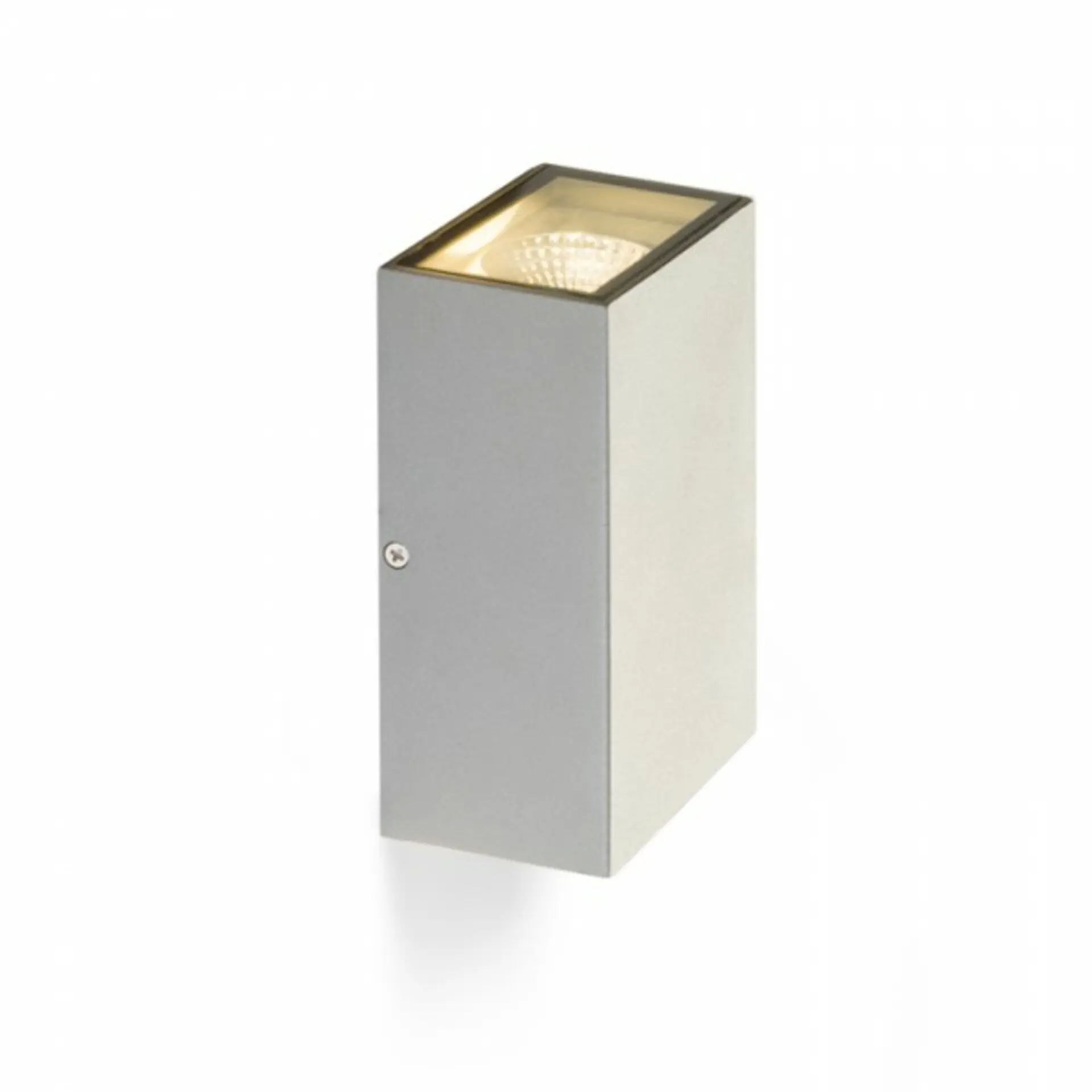 RED - DESIGN RENDL VÝPRODEJ VZORKU RENDL DIXIE 10X16 nástěnná stříbrnošedá 230V/350mA LED 2x5W 92° IP54 3000K R10354