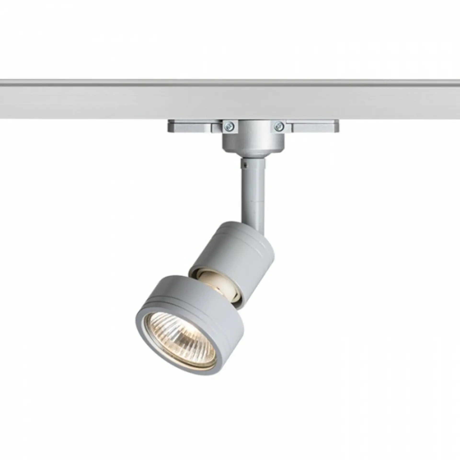 RED - DESIGN RENDL VÝPRODEJ VZORKU RENDL PURINA pro tříokr. lištu stříbrnošedá 230V GU10 50W R12318