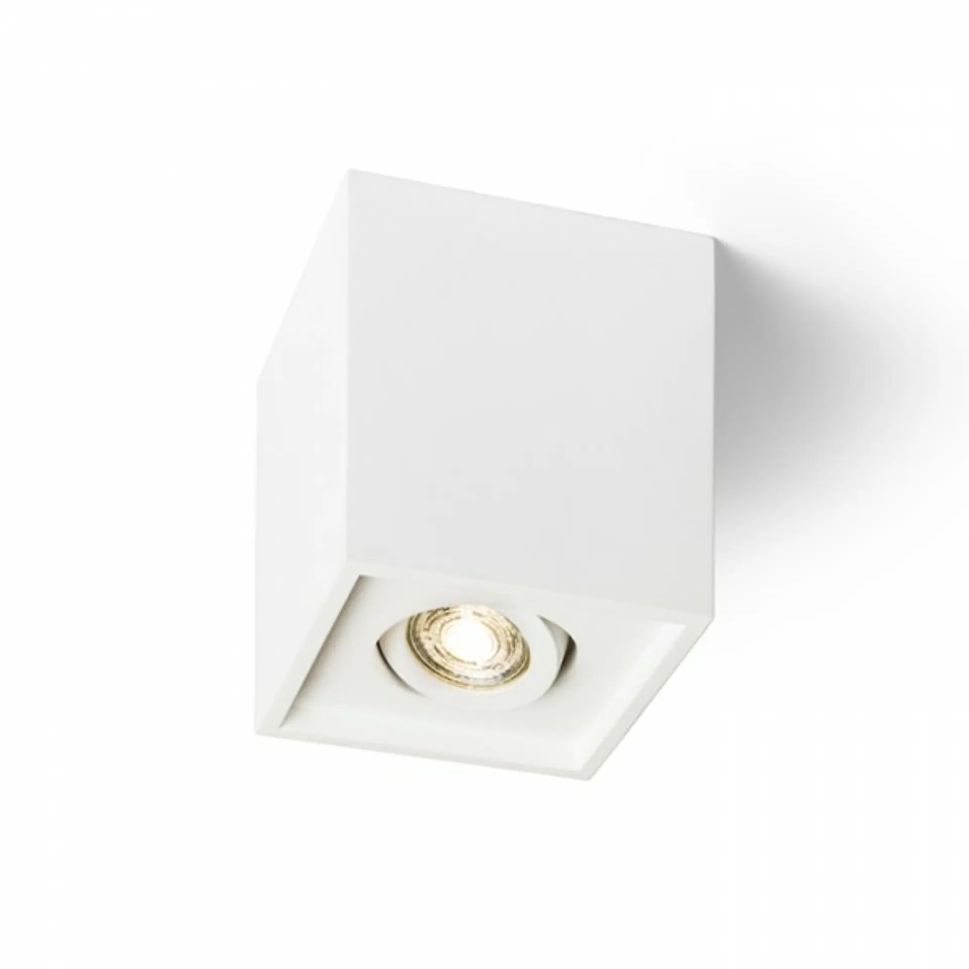 RED - DESIGN RENDL RENDL COLES SQ stropní sádrová 230V LED GU10 15W R13438