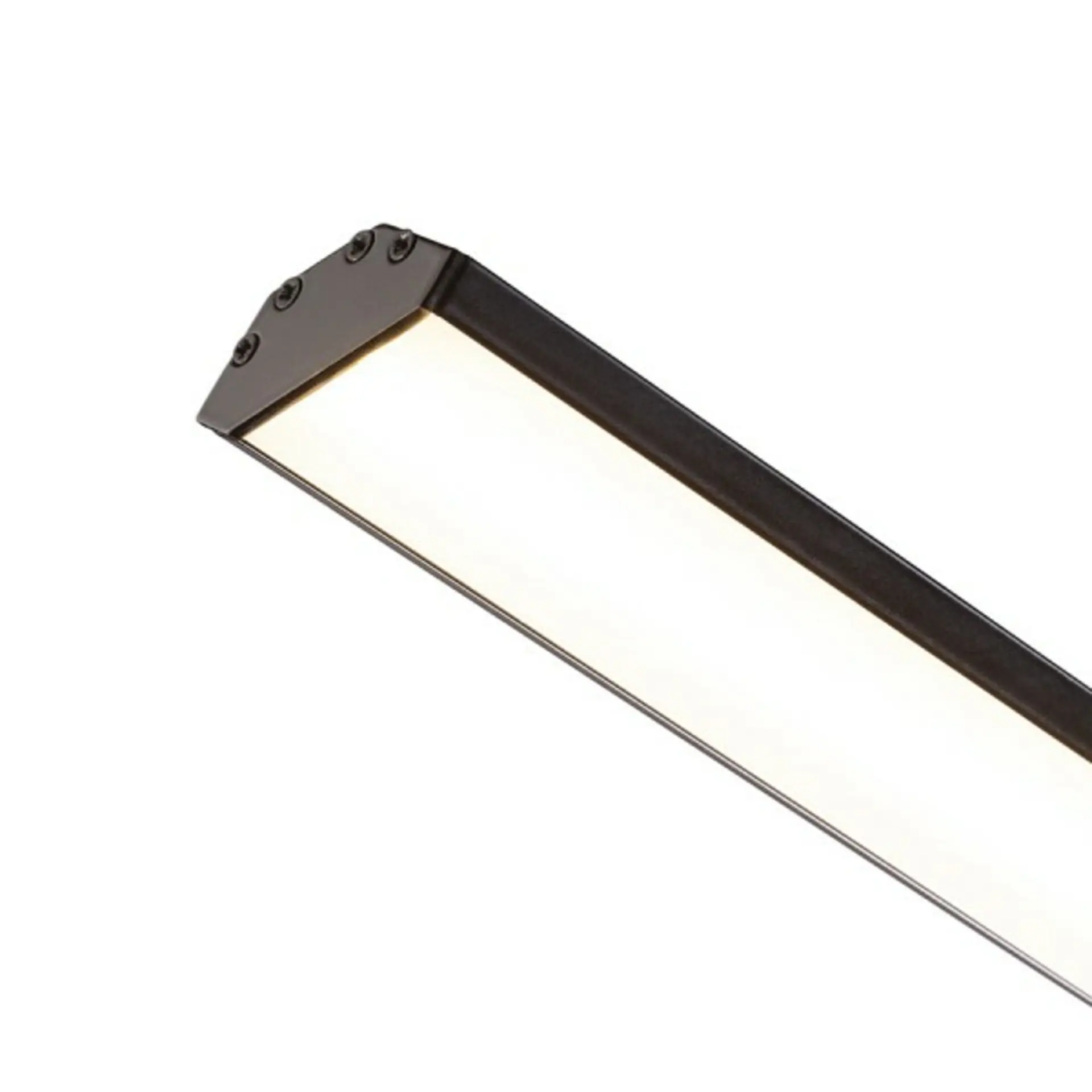 RED - DESIGN RENDL RENDL LED PROFILE J přisazený 1m černá matný akryl/hliník R14094