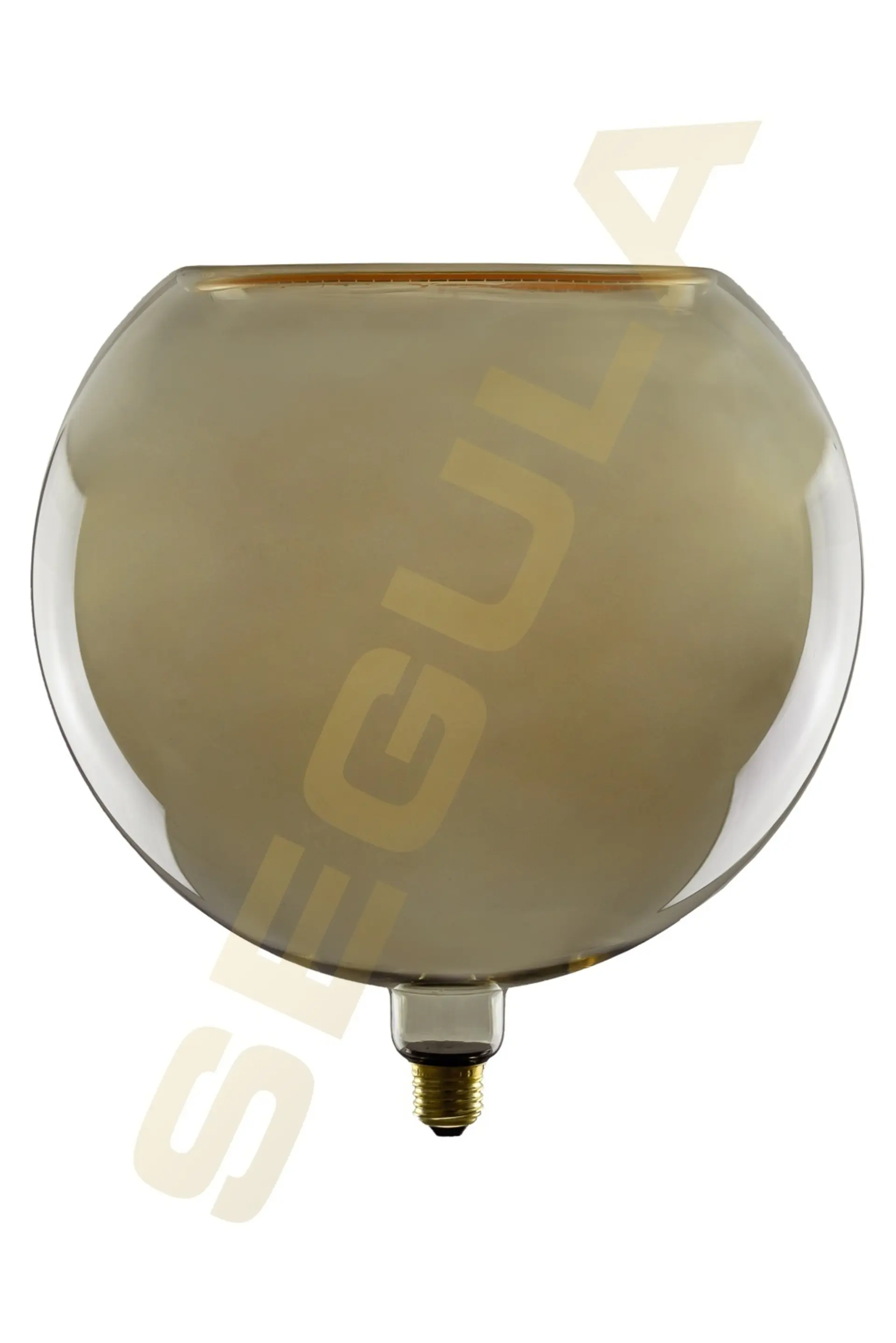 BIG WHITE SLV LED Plovoucí koule 300 LED žárovka, kouřově černá, E27, fázové stmívání, 8W, 1900K 1008165