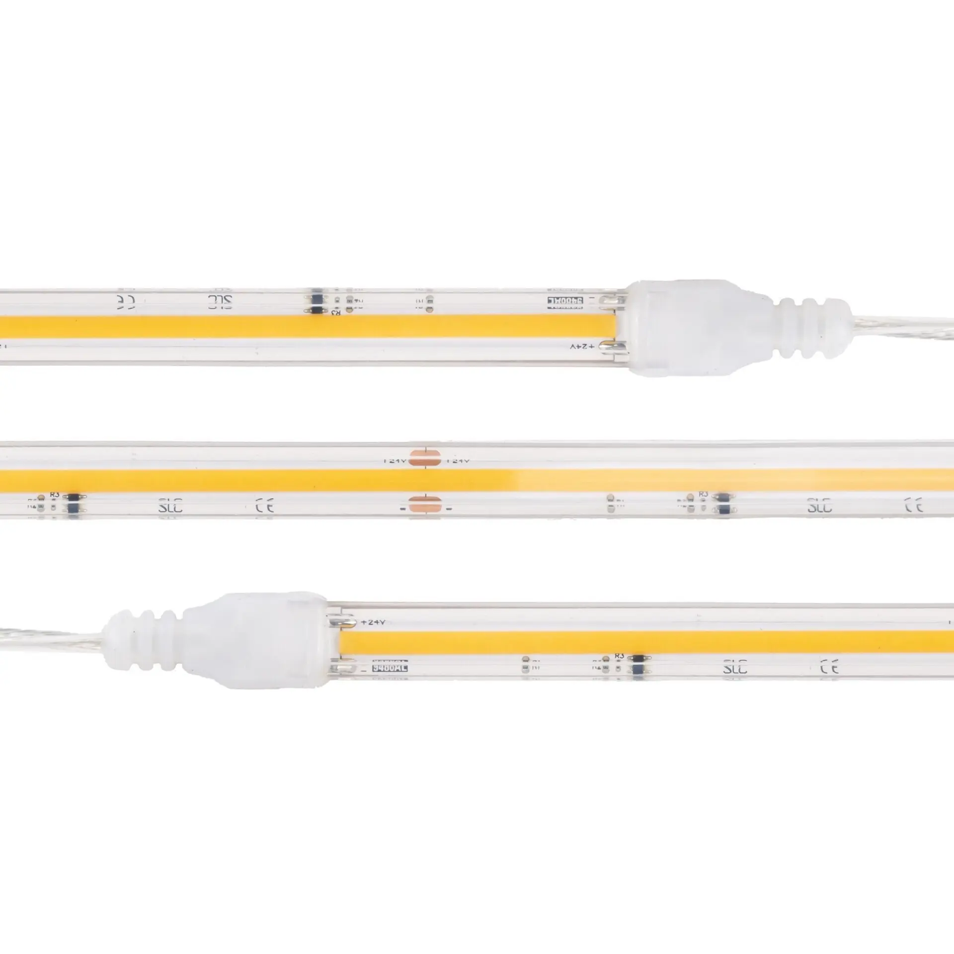 SLC LED pásek COB UL iC 8W/m 680lm/m 2700K Ra90 24V IP67 15m