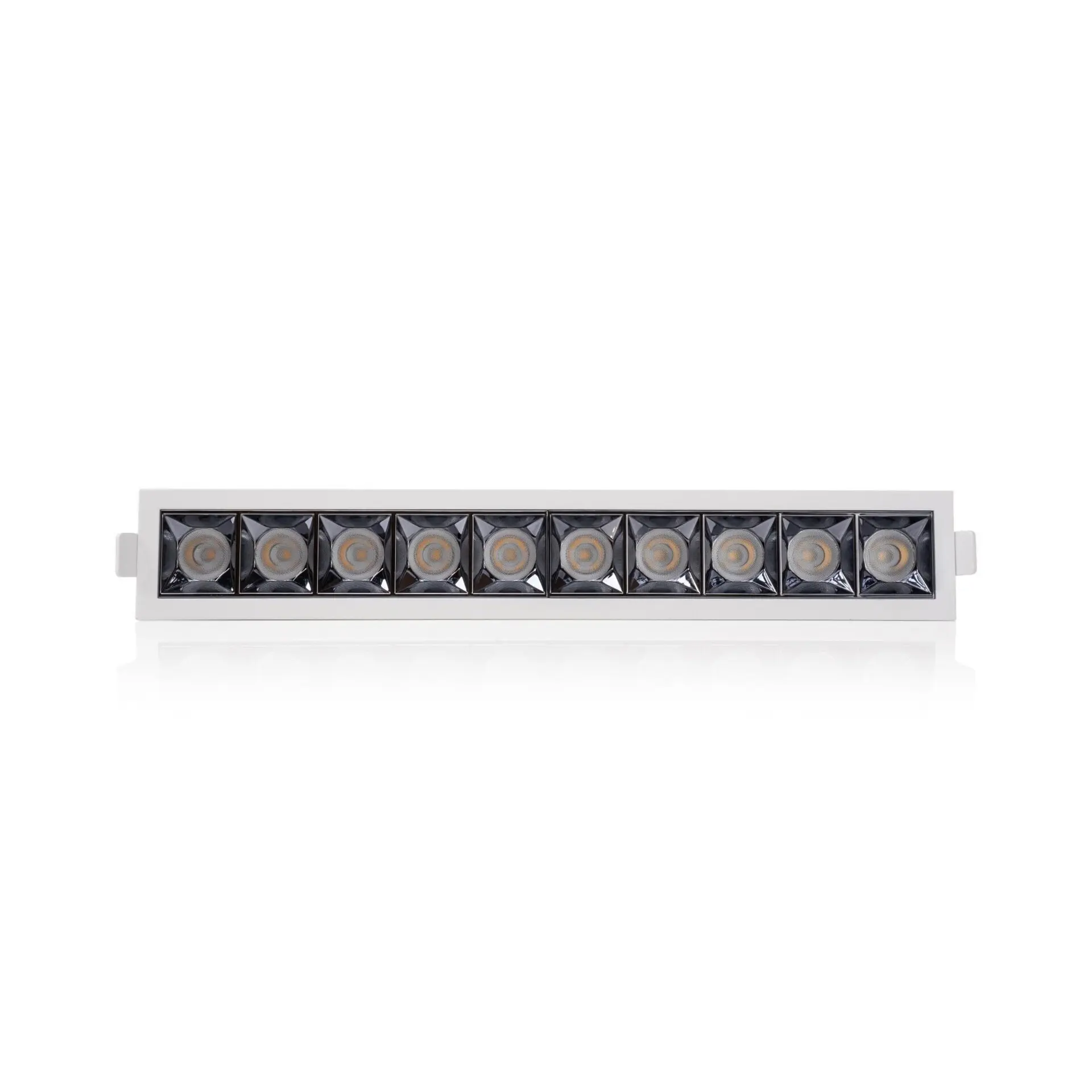 SLC SLC1274 Vestavné LED svítidlo PIXEL 10x 25 W 220-240 V 3000 K stmívatelné 36° Ra90 bílé - TLG