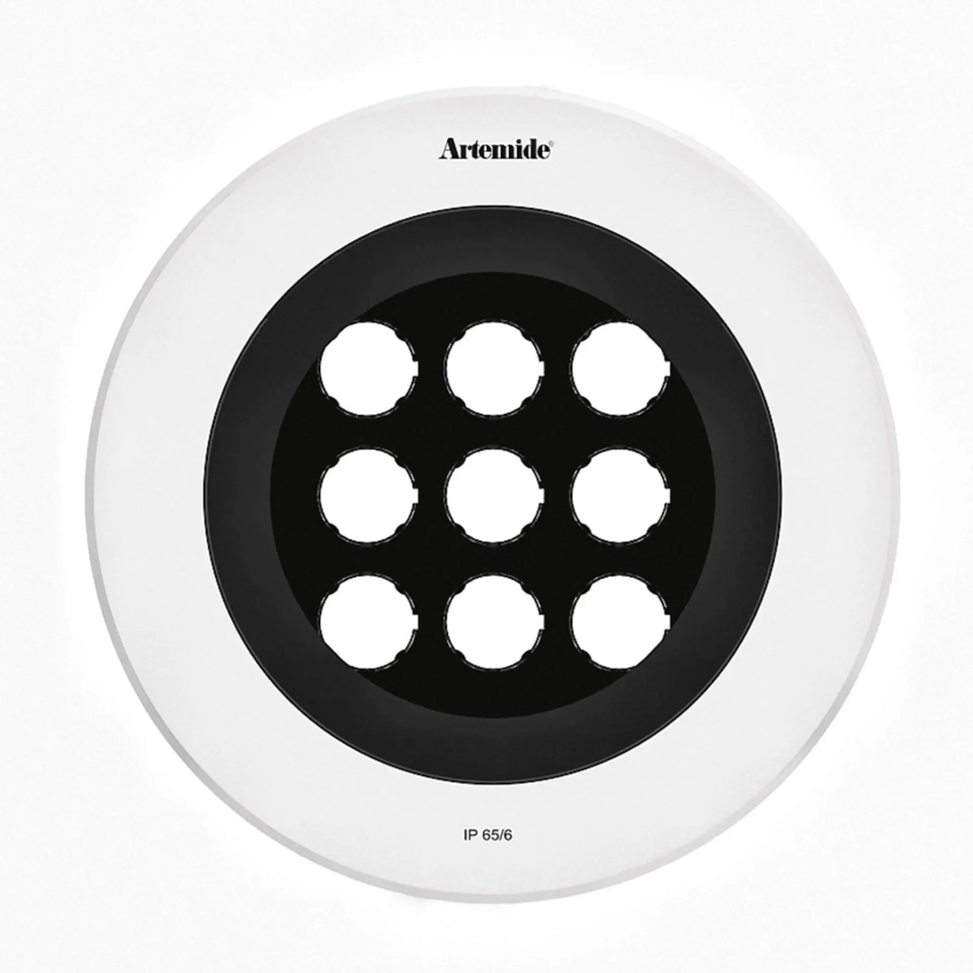 Artemide vestavné LED svítidlo Ego Flat 220 Round 14 W 3000K IK10