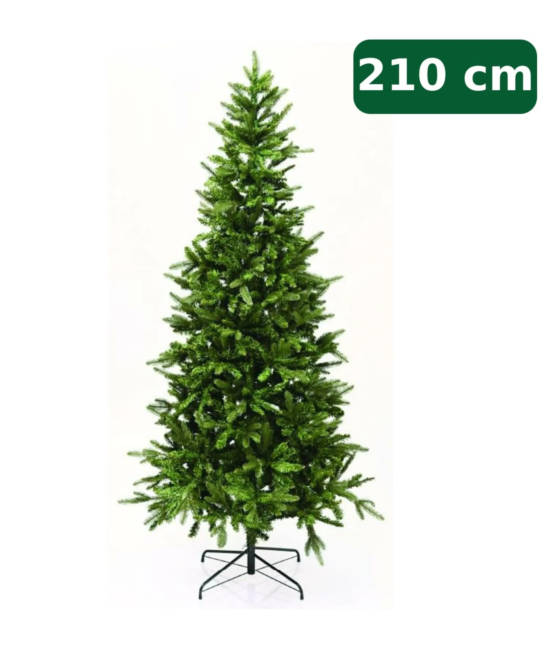 ACA Lighting OLYMPUS umělý vánoční stromek 210 cm, 2D a 3D jehličí X162102