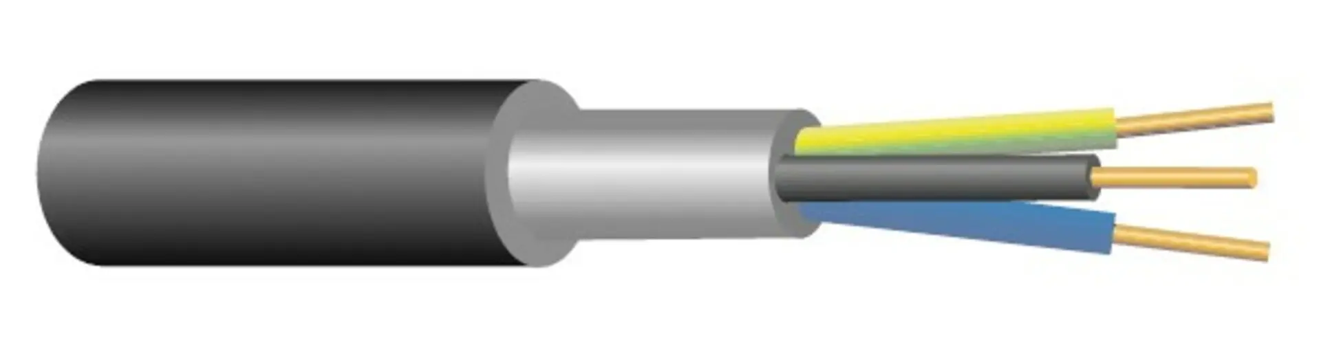 EMOS KABEL CYKY-J 3Cx2,5 100m 3116301000