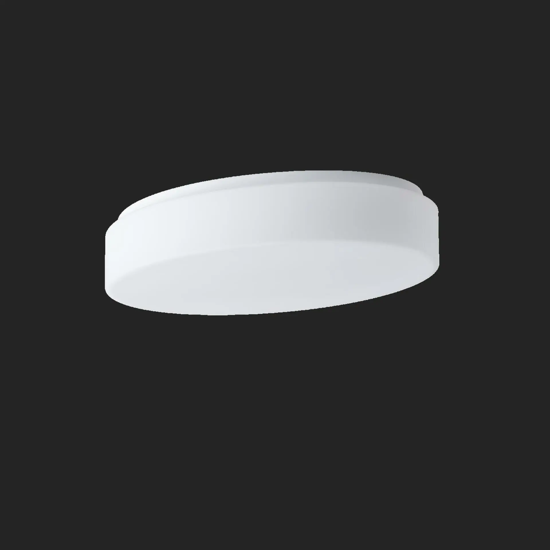 OSMONT GEM48692 GEMINI 1 stropní/nástěnné skleněné svítidlo bílá IP43 4000 K 20W LED nouzové kombinované 3 h