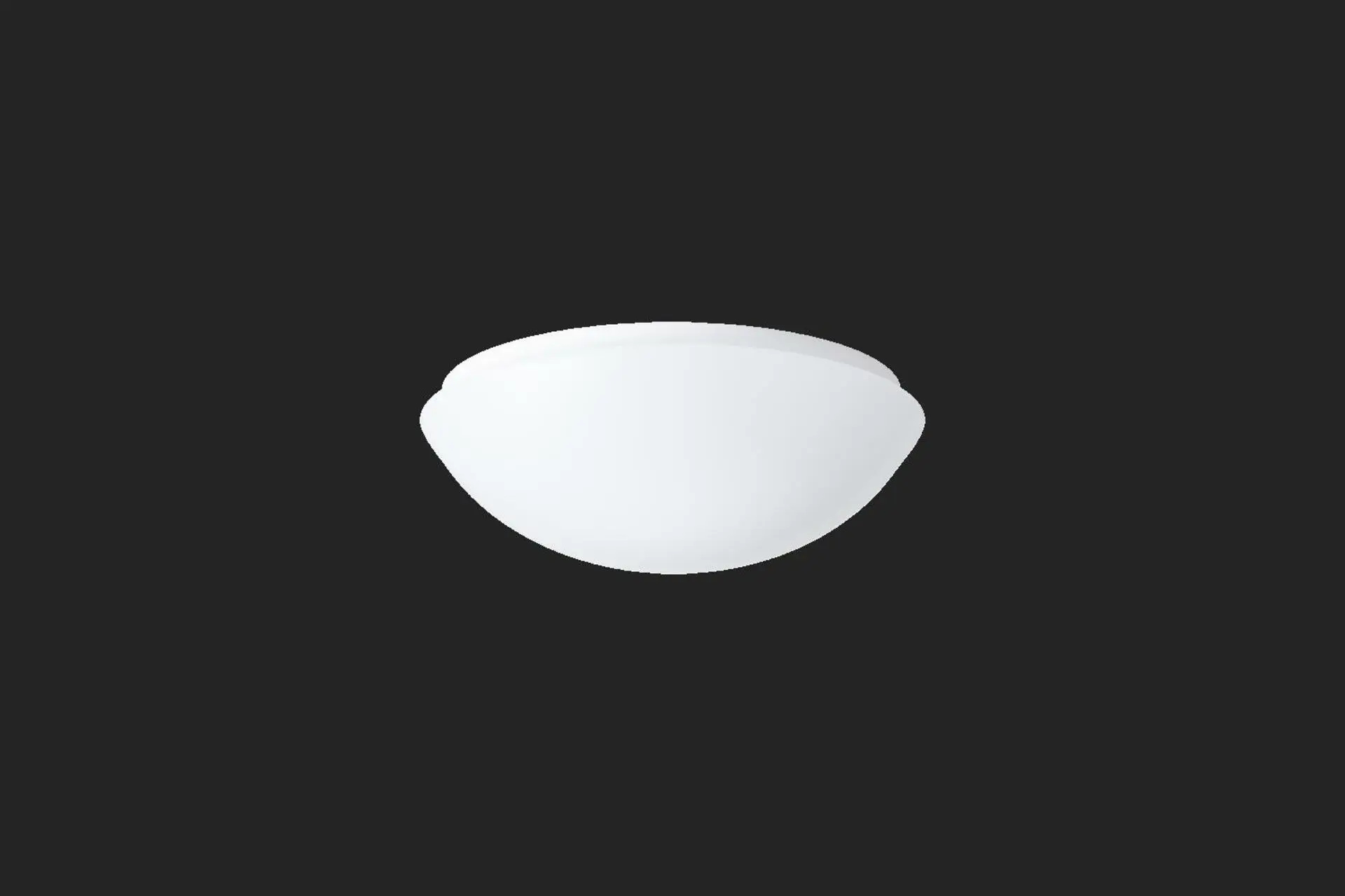 OSMONT TIT53741 TITAN 1 stropní/nástěnné plastové svítidlo bílá IP54 4000 K 19W LED nouzové kombinované 3 h