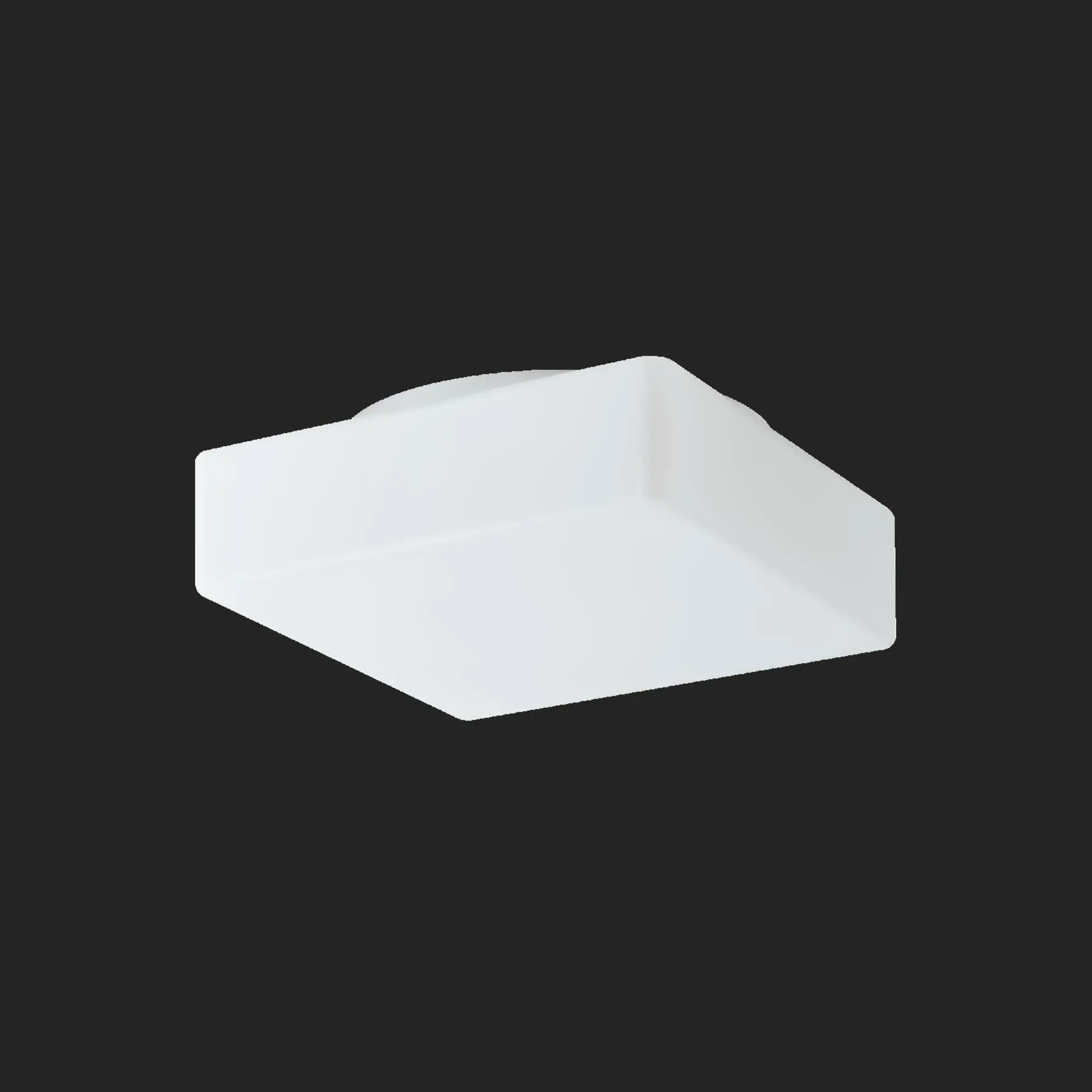 OSMONT LIN59690 LINA 3 stropní/nástěnné skleněné svítidlo bílá IP43 4000 K 19W LED HF nouzové kombinované 3 h