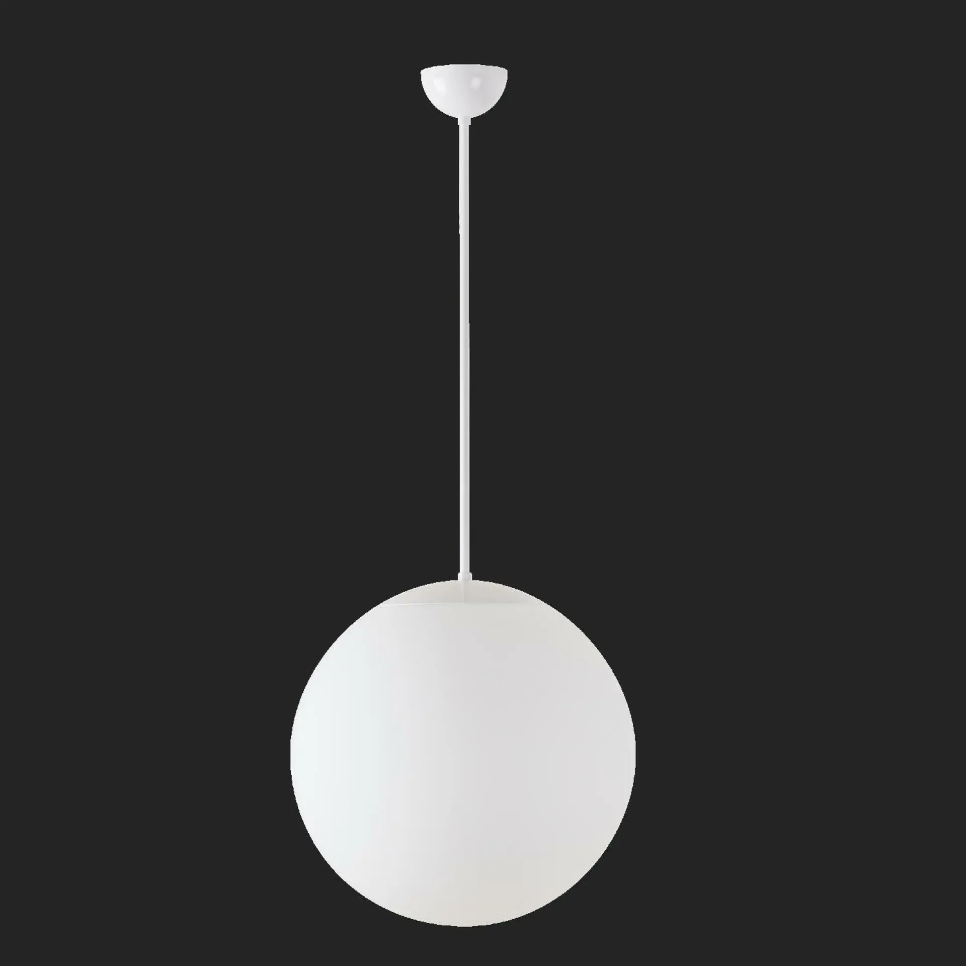 OSMONT ISI64415 ISIS P3 PM-M závěsné plastové svítidlo bílá IP40 3000 K 27W LED nouzové kombinované 1 h