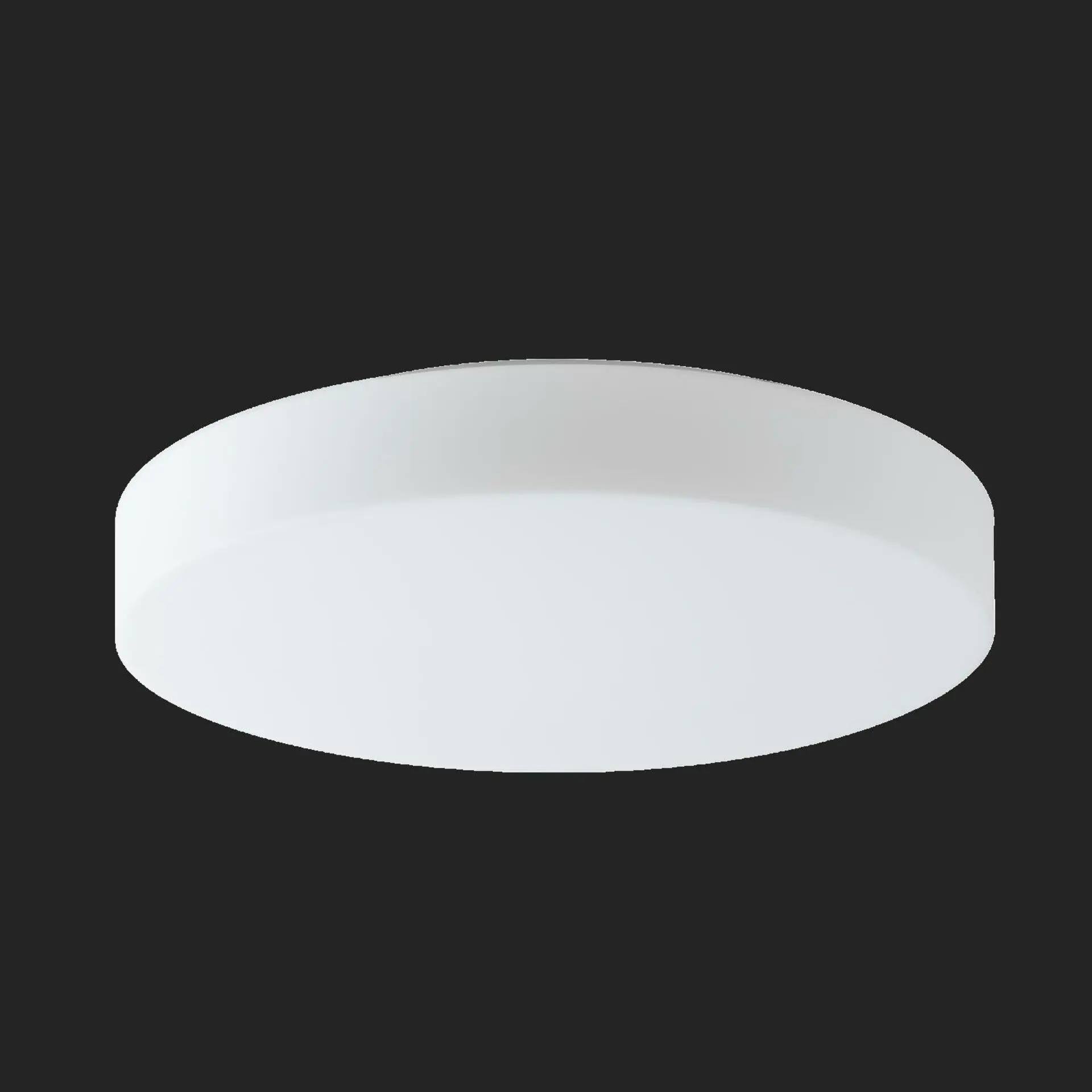 OSMONT ELS68593 ELSA 5 stropní/nástěnné skleněné svítidlo bílá IP44 4000 K 36W LED nouzové kombinované 3 h