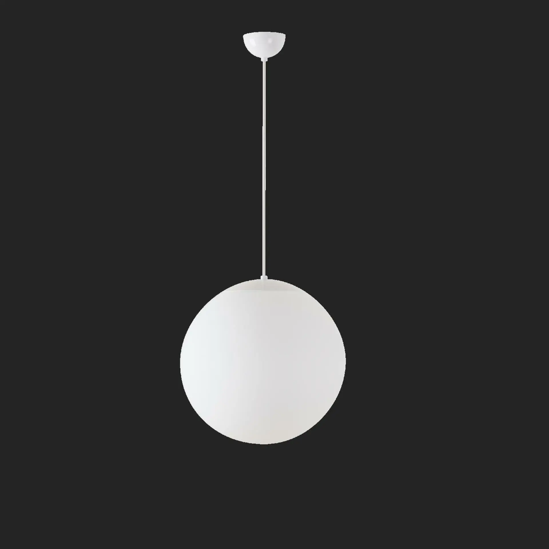 OSMONT ISI70307 ISIS S3 PM-M závěsné plastové svítidlo bílá IP40 3000 K 27W LED nouzové kombinované 1 h