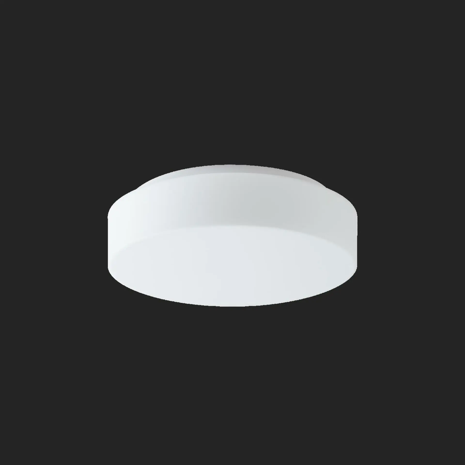 OSMONT ELS70896 ELSA 2 IP stropní/nástěnné skleněné svítidlo bílá IP65 4000 K 11W LED nouzové kombinované 3 h
