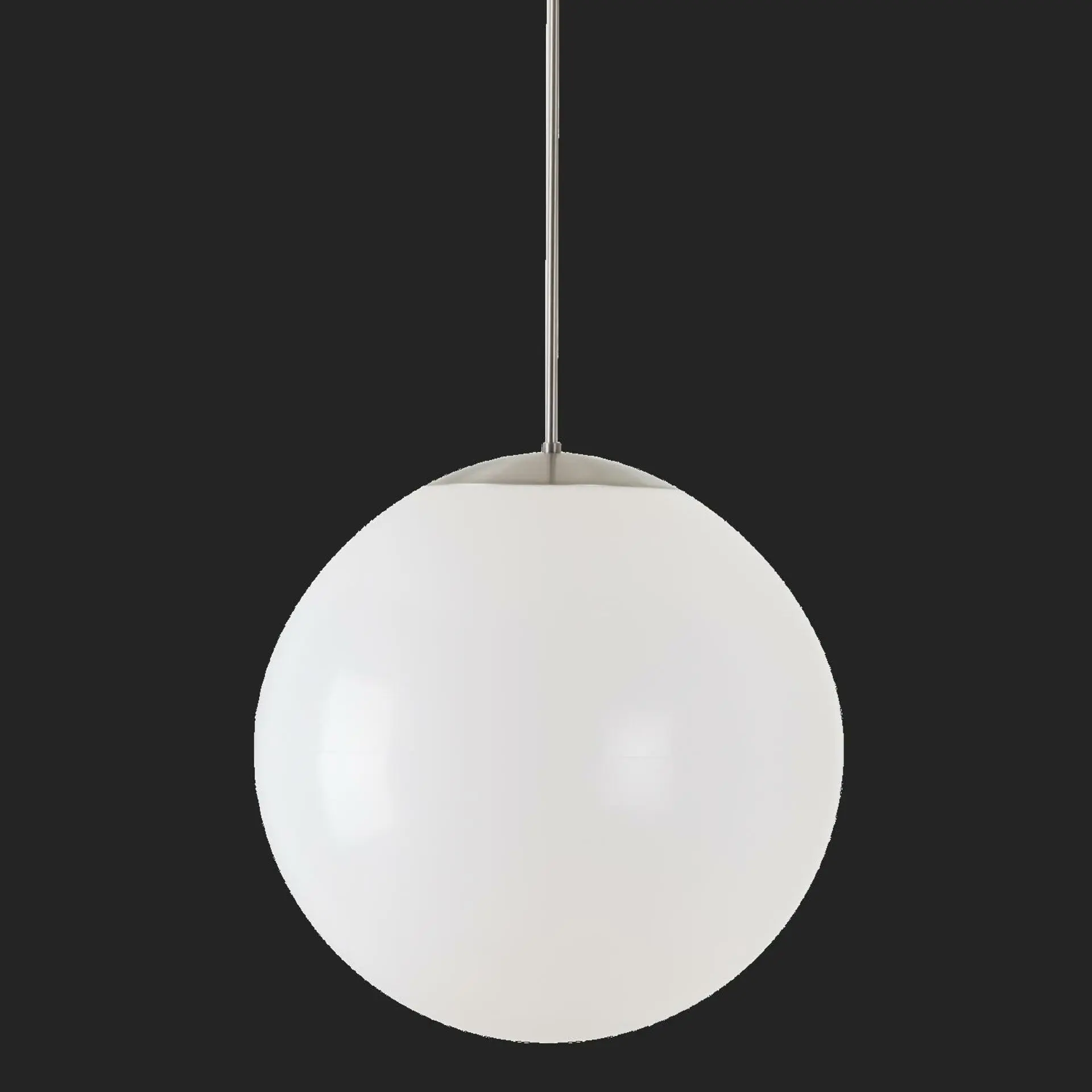 OSMONT ISI72162 ISIS P4 PM HP závěsné plastové svítidlo nerez broušená / bílá IP40 3000 K 58W LED nouzové kombinované 3 h