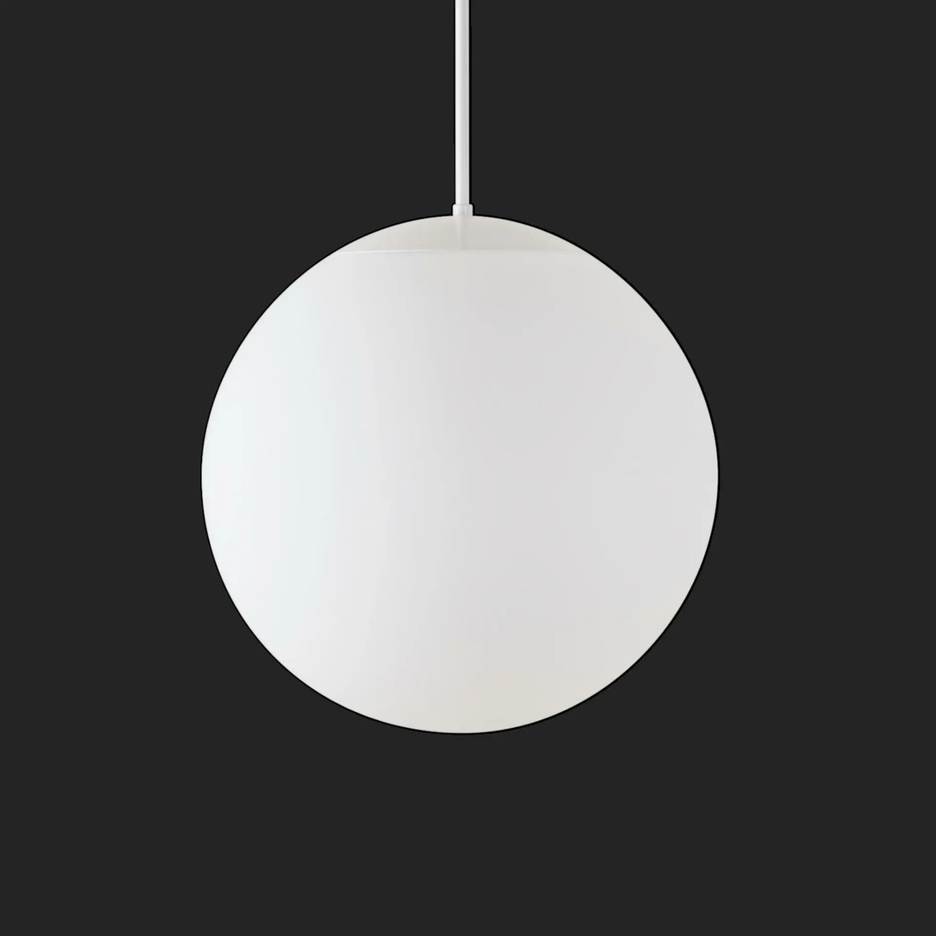 OSMONT ISI72166 ISIS P3 PM-M HP závěsné plastové svítidlo bílá IP40 3000 K 52W LED nouzové kombinované 3 h