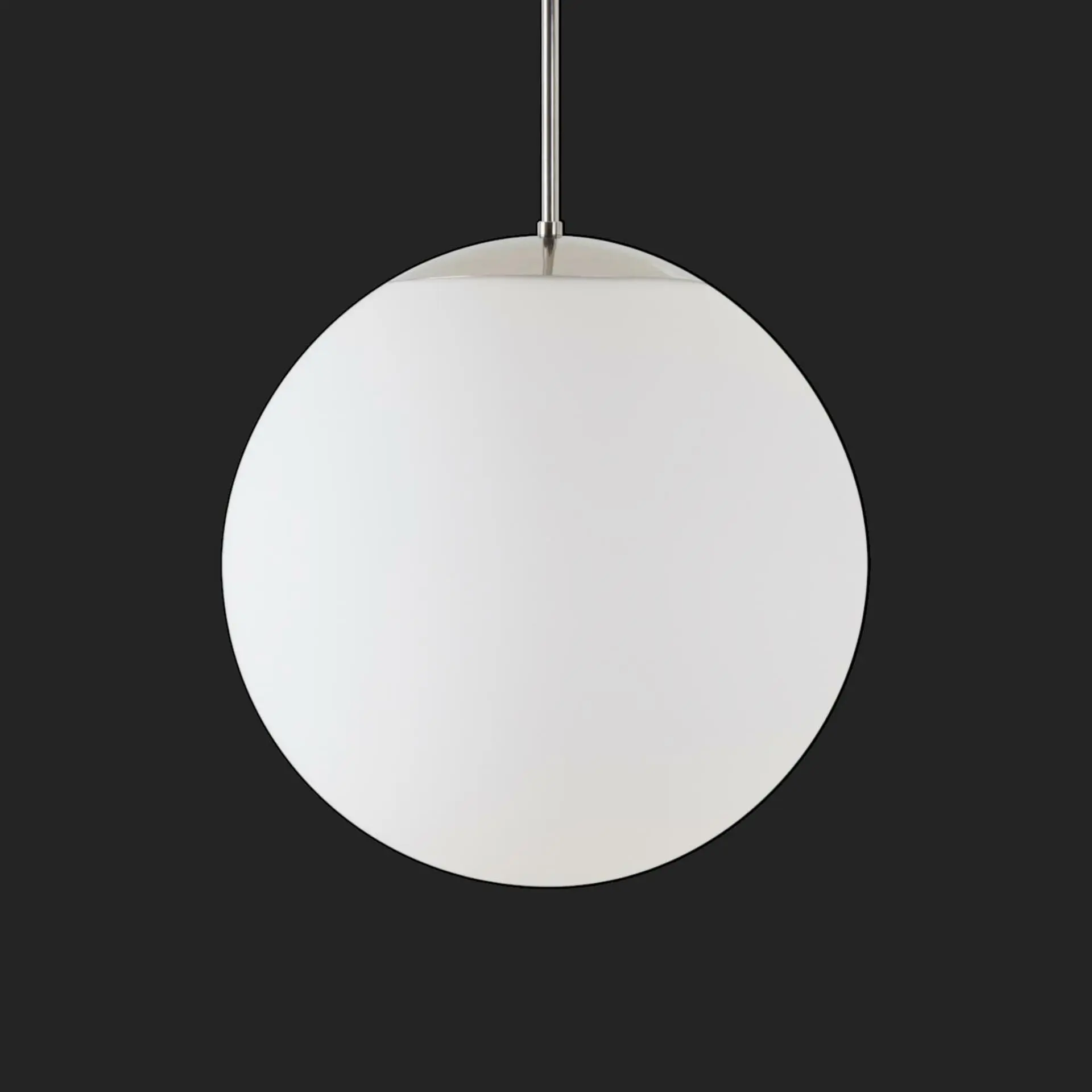 OSMONT ISI72183 ISIS P3 PM-M HP závěsné plastové svítidlo nerez leštěná / bílá IP40 3000 K 52W LED nouzové kombinované 3 h