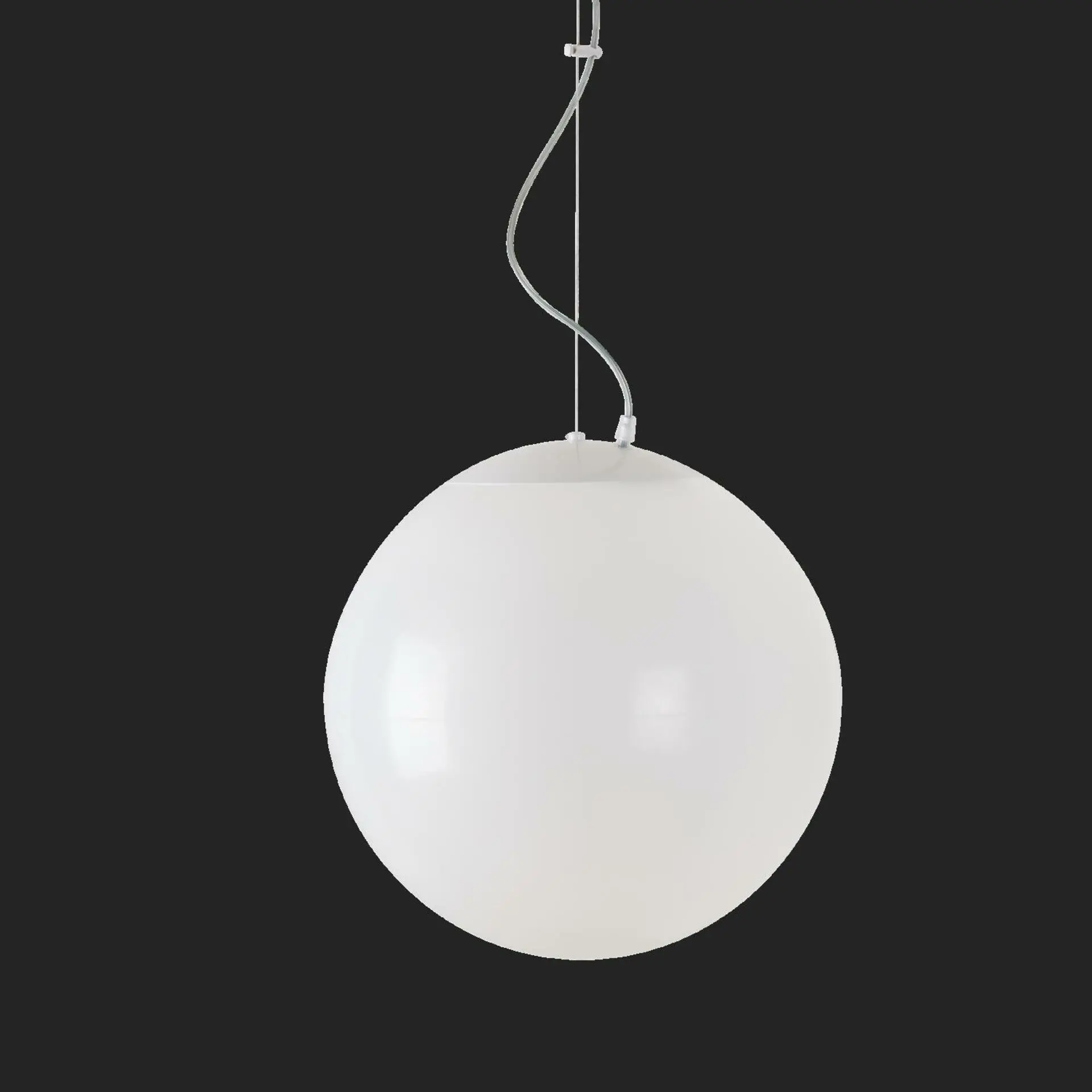 OSMONT ISI72215 ISIS L3 PM HP závěsné plastové svítidlo bílá IP40 3000 K 52W LED nouzové kombinované 3 h