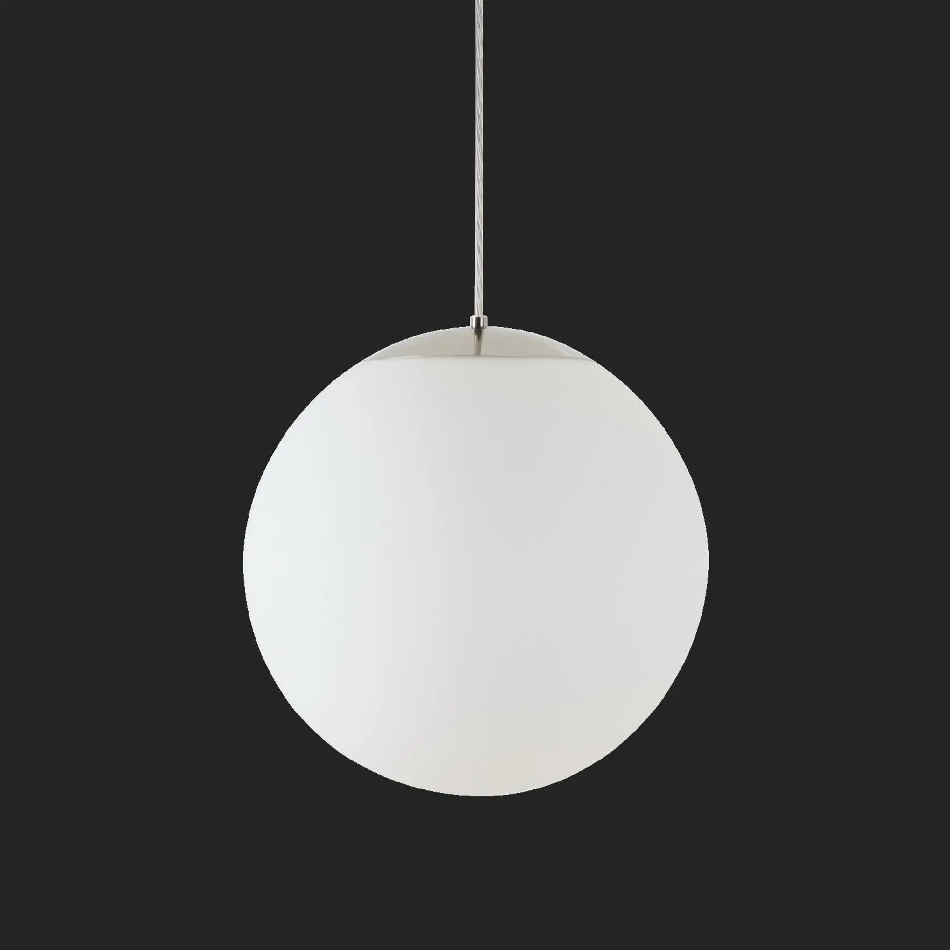 OSMONT ISI72238 ISIS S3 PM HP závěsné plastové svítidlo nerez leštěná / bílá IP40 3000 K 52W LED nouzové kombinované 3 h