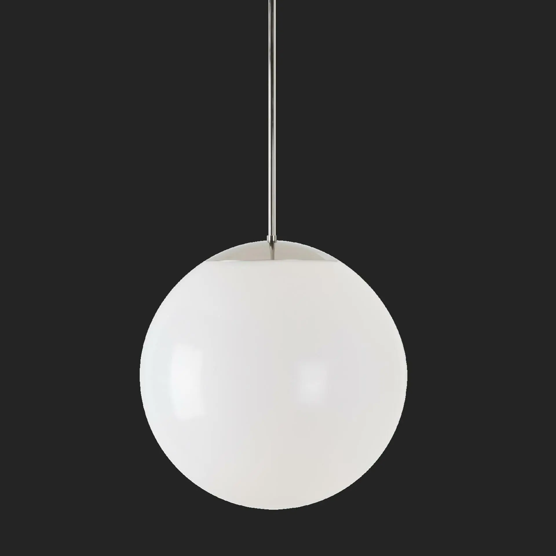 OSMONT ISI72631 ISIS P3 PM HP závěsné plastové svítidlo nerez leštěná / bílá IP40 4000 K 52W LED nouzové kombinované 3 h