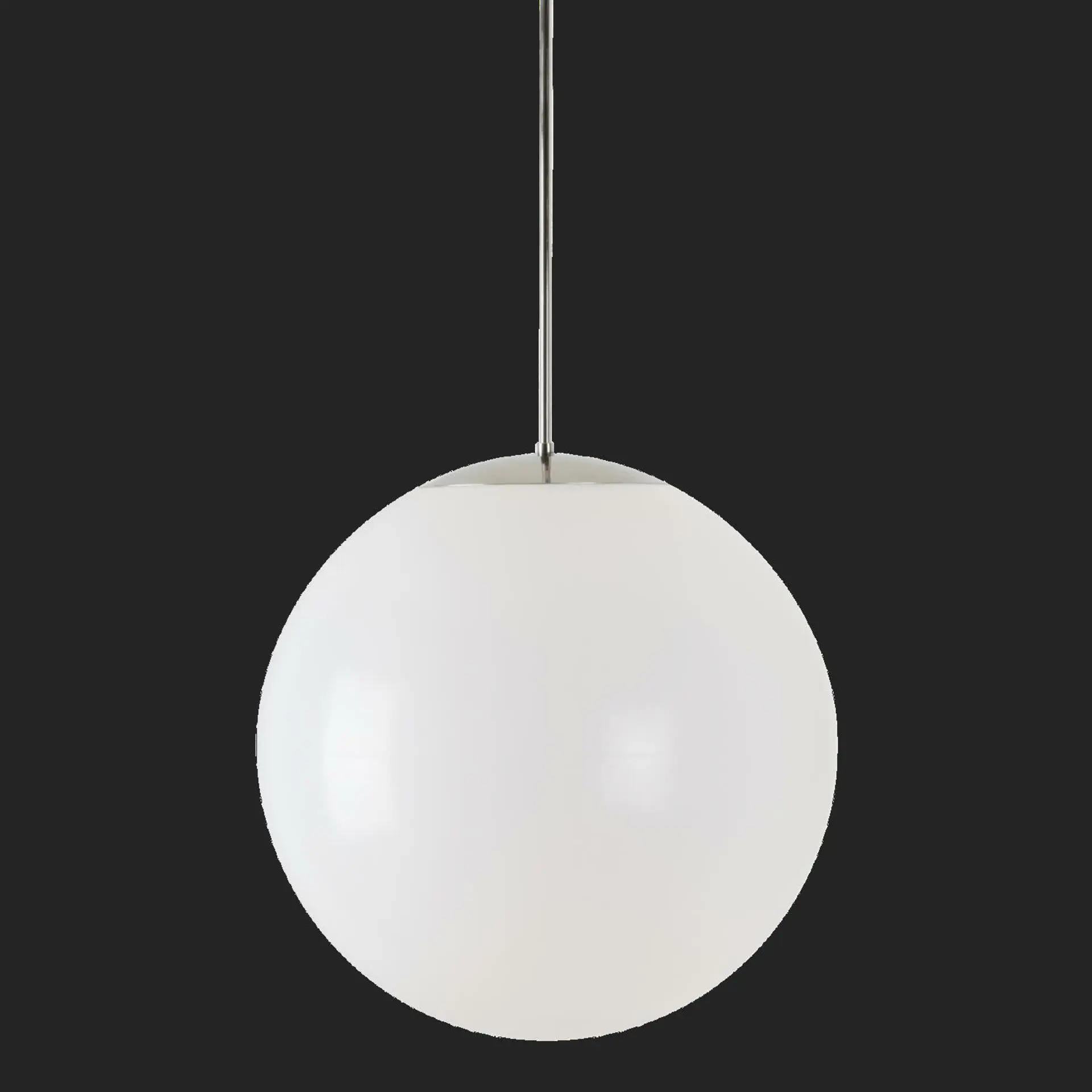 OSMONT ISI72656 ISIS P4 PM HP závěsné plastové svítidlo nerez leštěná / bílá IP40 4000 K 58W LED nouzové kombinované 3 h