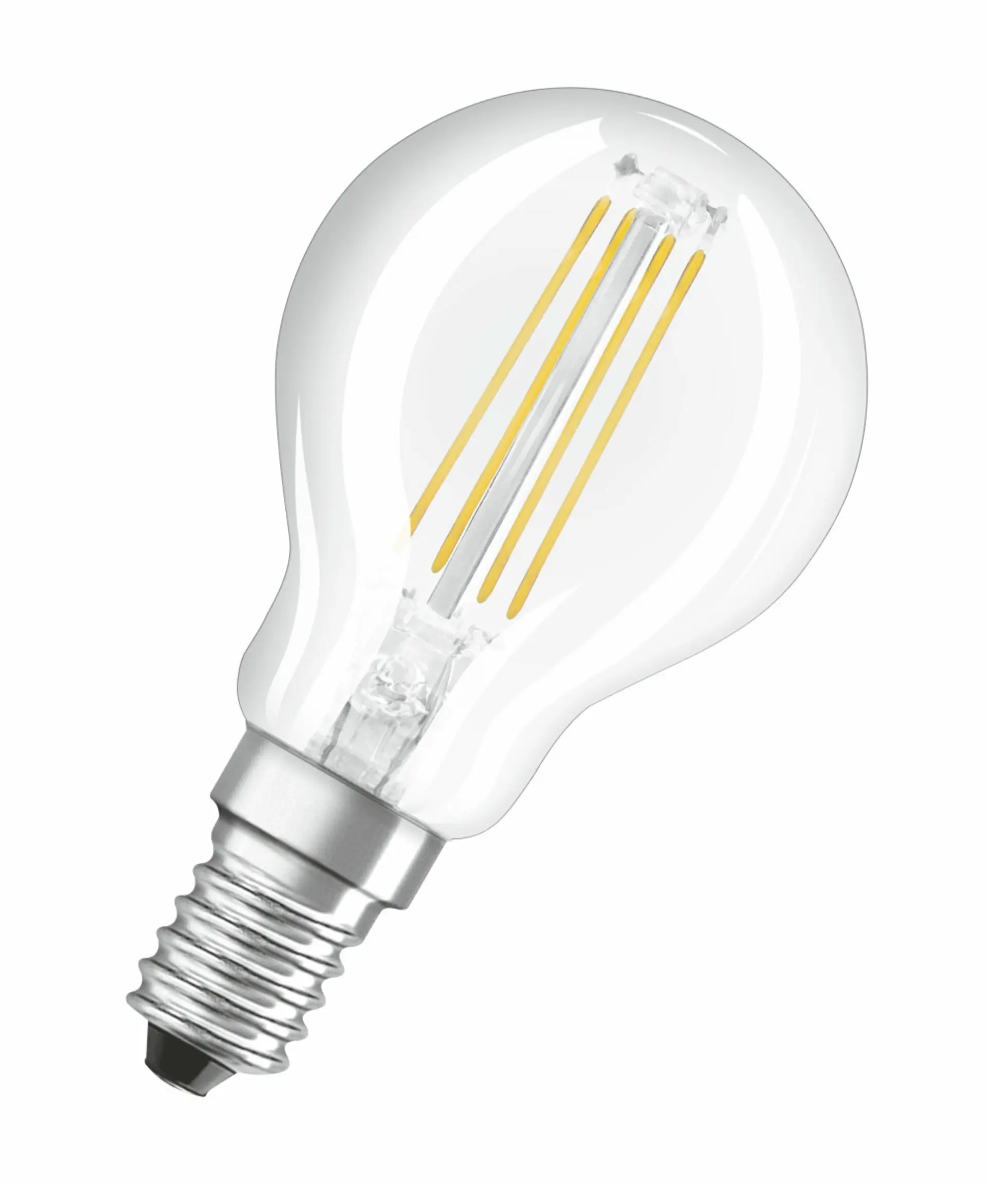 LEDVANCE OSRAM LED STAR+ CL P Act&Rel FIL 44 non-dim 4W/827 E14