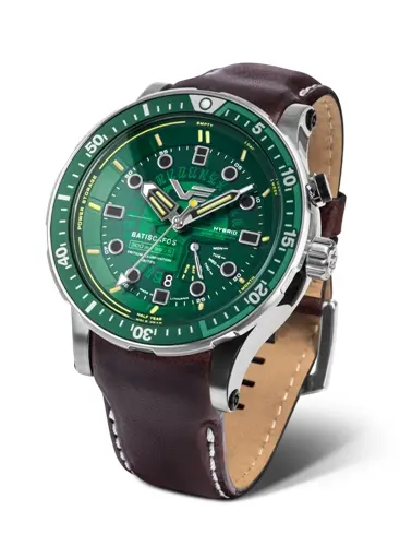 Hodinky Vostok Batiscafos Hybrid PX84-511A770 + Dárek zdarma