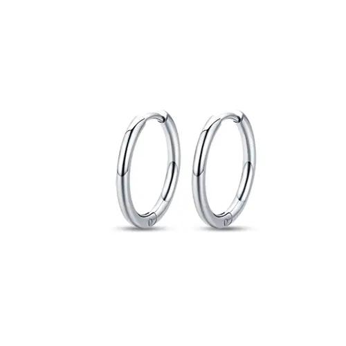 Náušnice Luca Barra kruhy z chirurgické oceli 24 mm OK1123