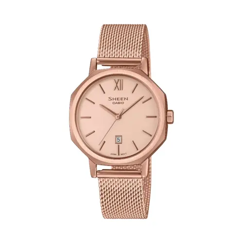 Dámské náramkové hodinky Casio Sheen SHE-4554PGM-4AUEF + Dárek zdarma