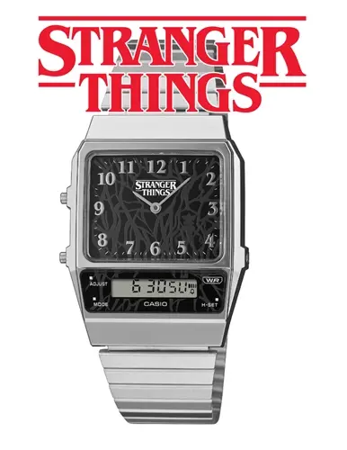 Hodinky Casio limitovaná edice Stranger Things AQ-800EST-1AER + dárek zdarma