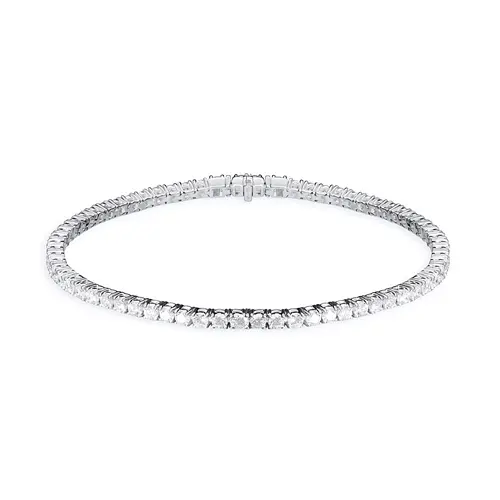 Luxusní náramek z bílého zlata s lab-grown diamanty MOISS BAL00005 + dárek zdarma