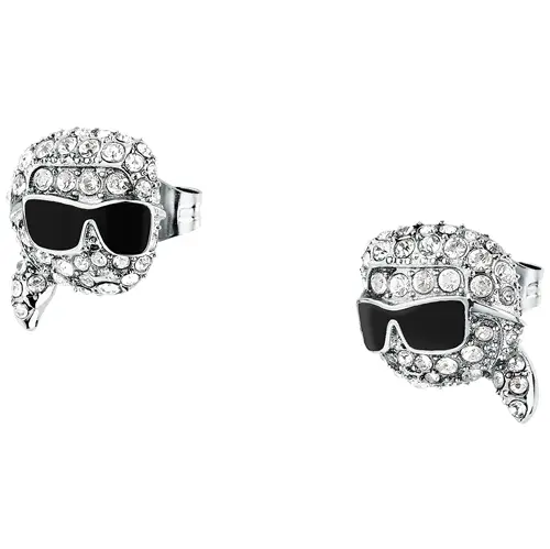 Náušnice Karl Lagerfeld z chirurgické oceli KLAYD20 + dárek zdarma