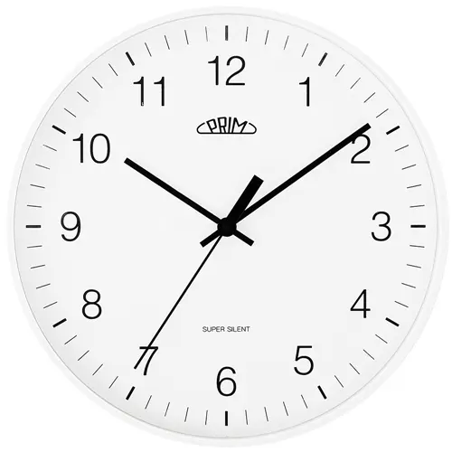 Nástěnné hodiny Prim se super tichým chodem E01.4345.00
