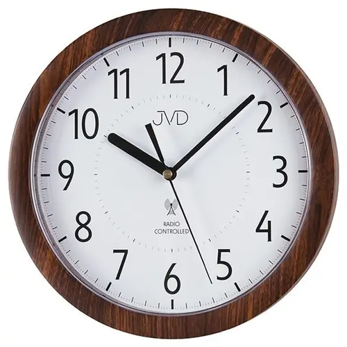 Rádiem řízené nástěnné hodiny JVD RH612.9