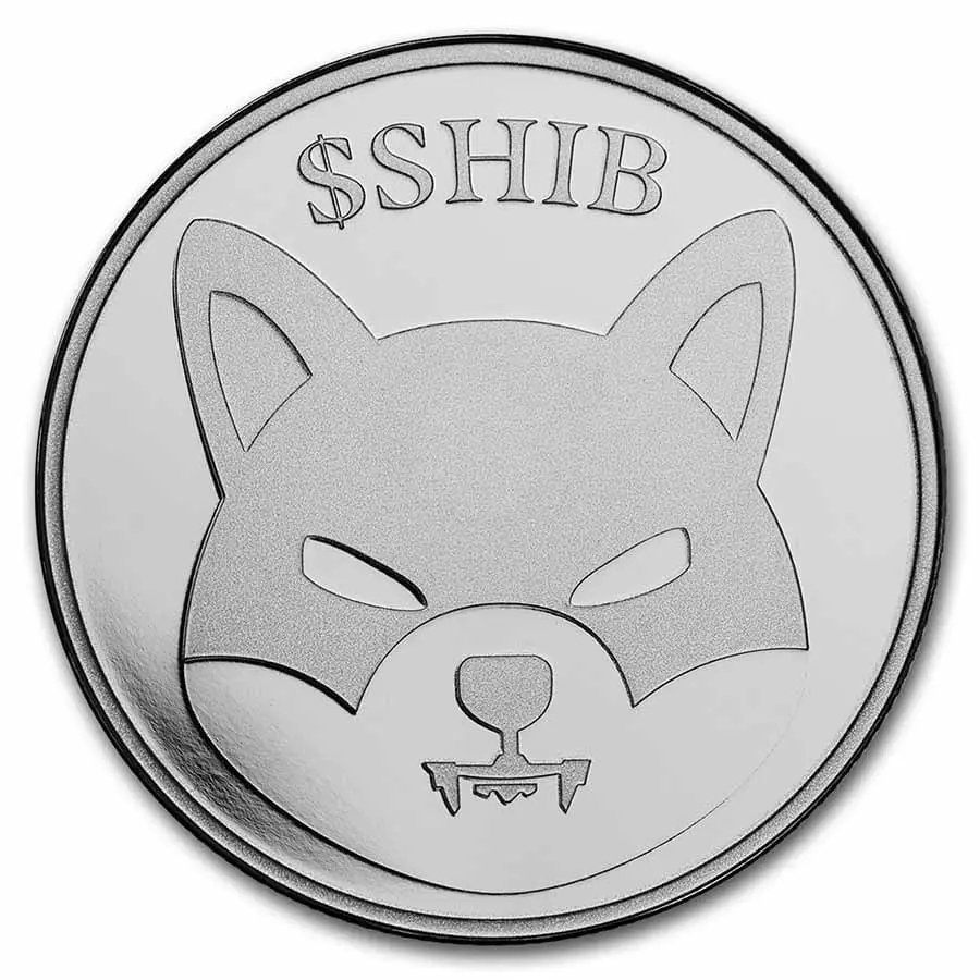 Stříbrná mince Shiba Inu 1 Oz USA